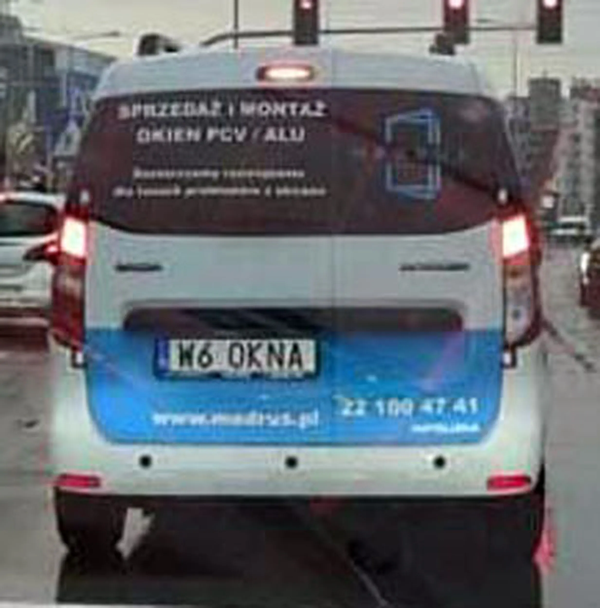 Fajny numer, blacha W6 OKNA