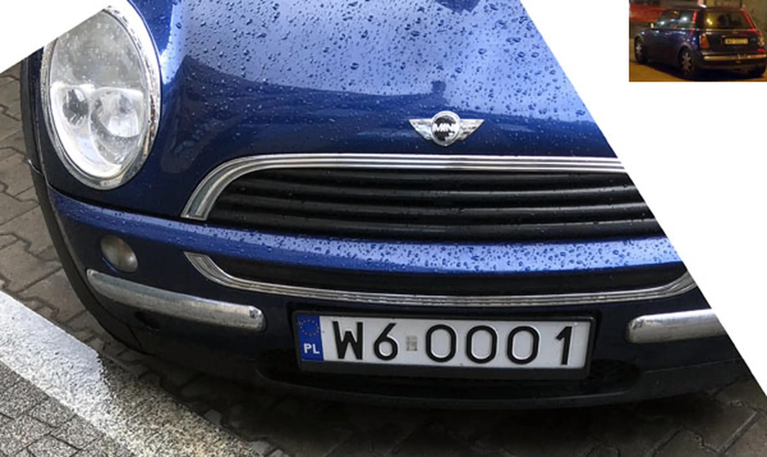 Fajny numer, blacha W6 OOO1