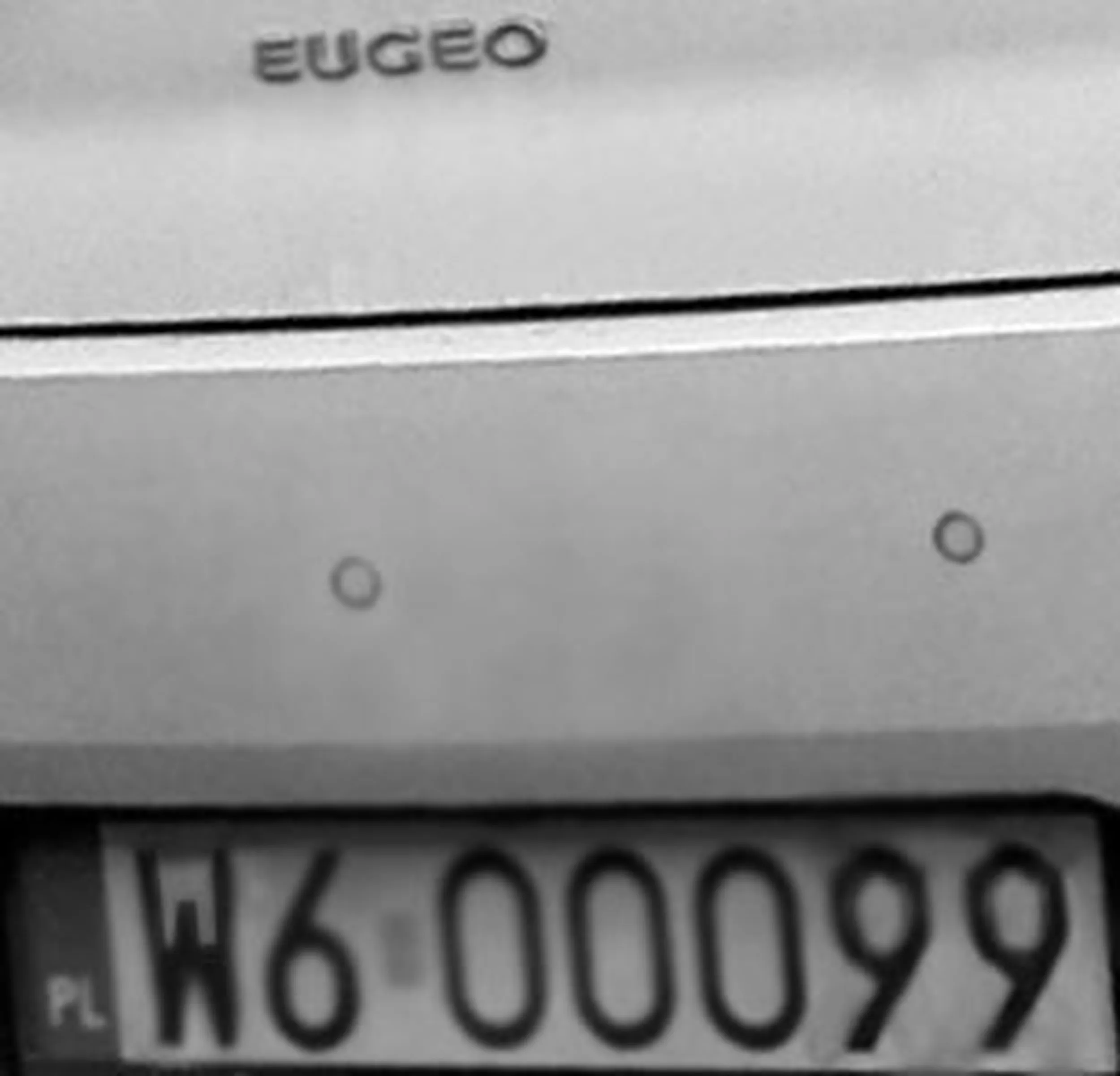 Fajny numer, blacha W6 OOO99