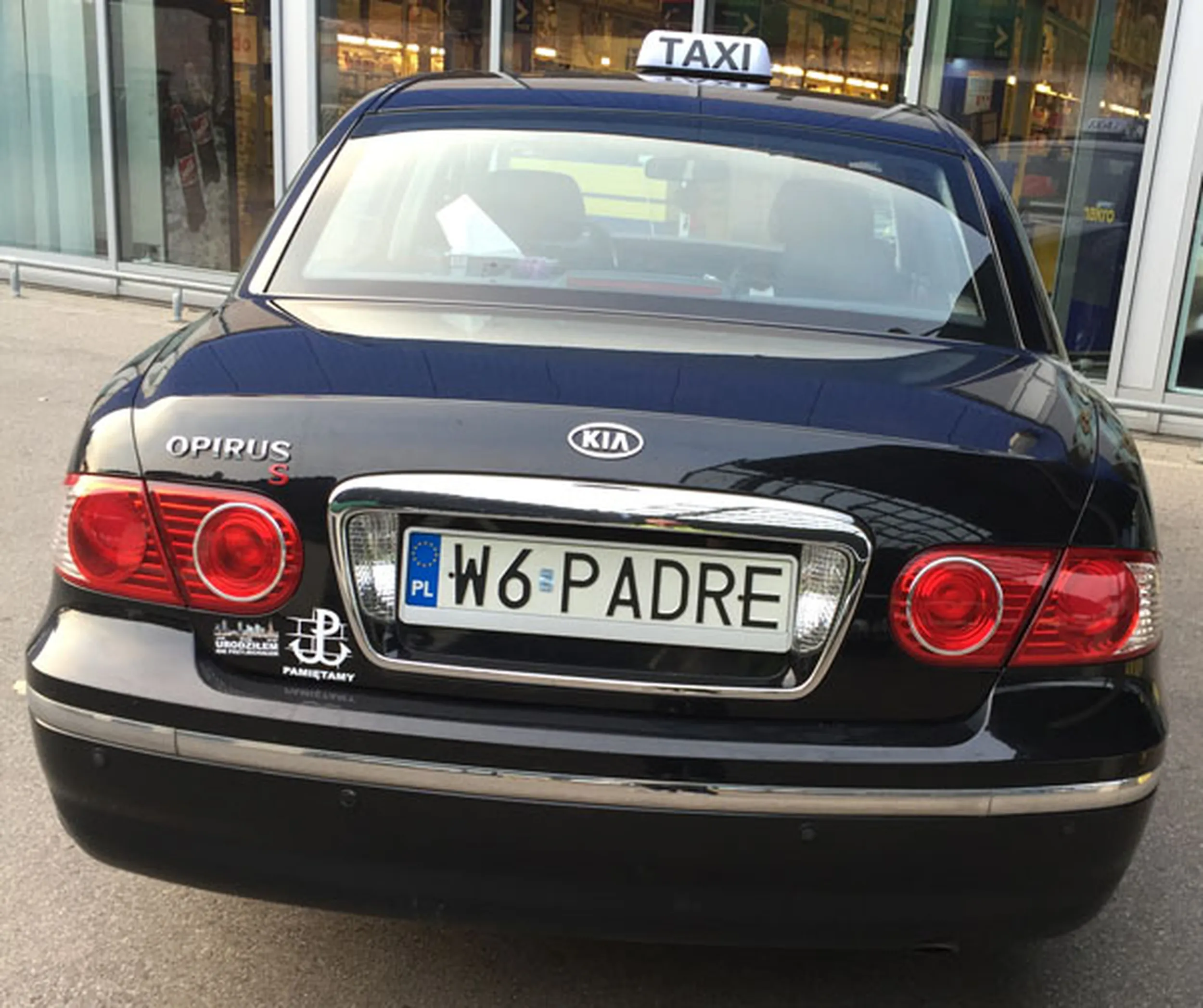 Fajny numer, blacha W6 PADRE