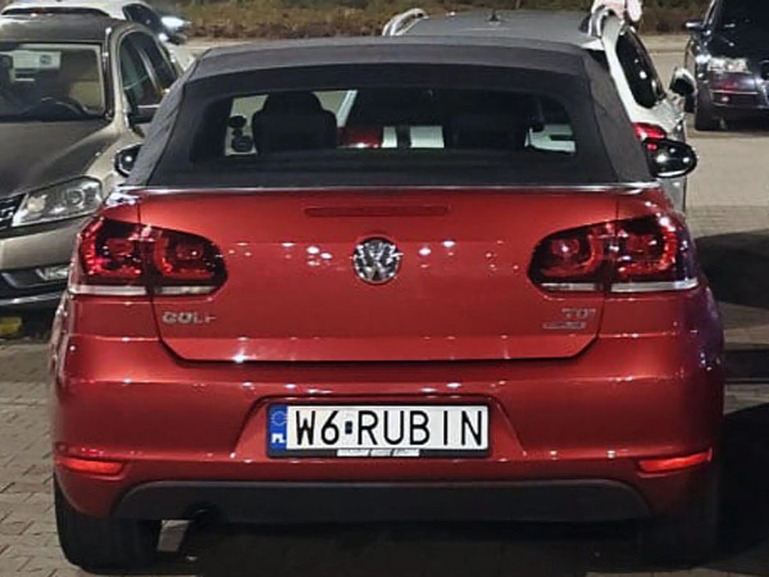 Fajny numer, blacha W6 RUBIN