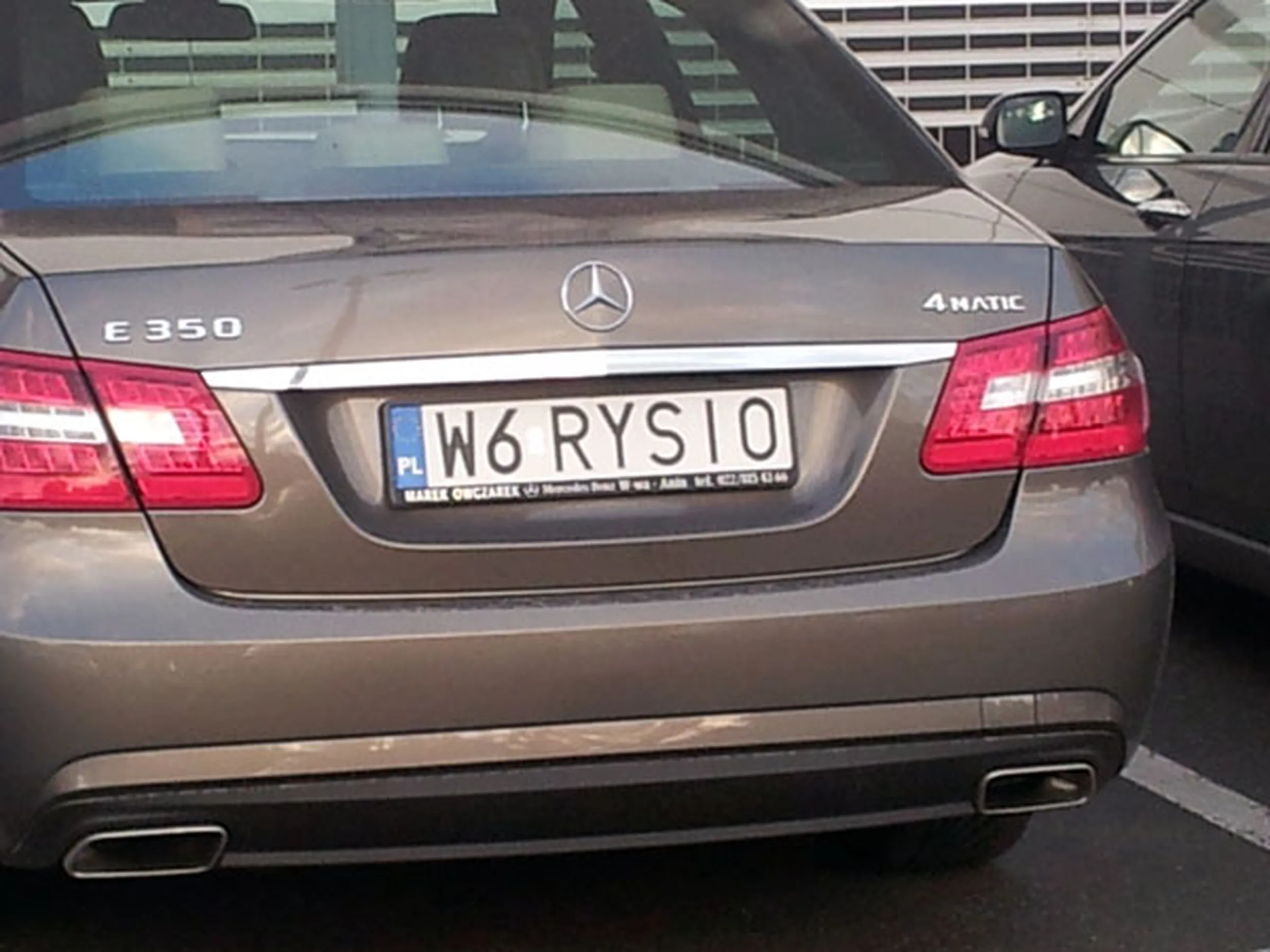 Fajny numer, blacha W6 RYSIO