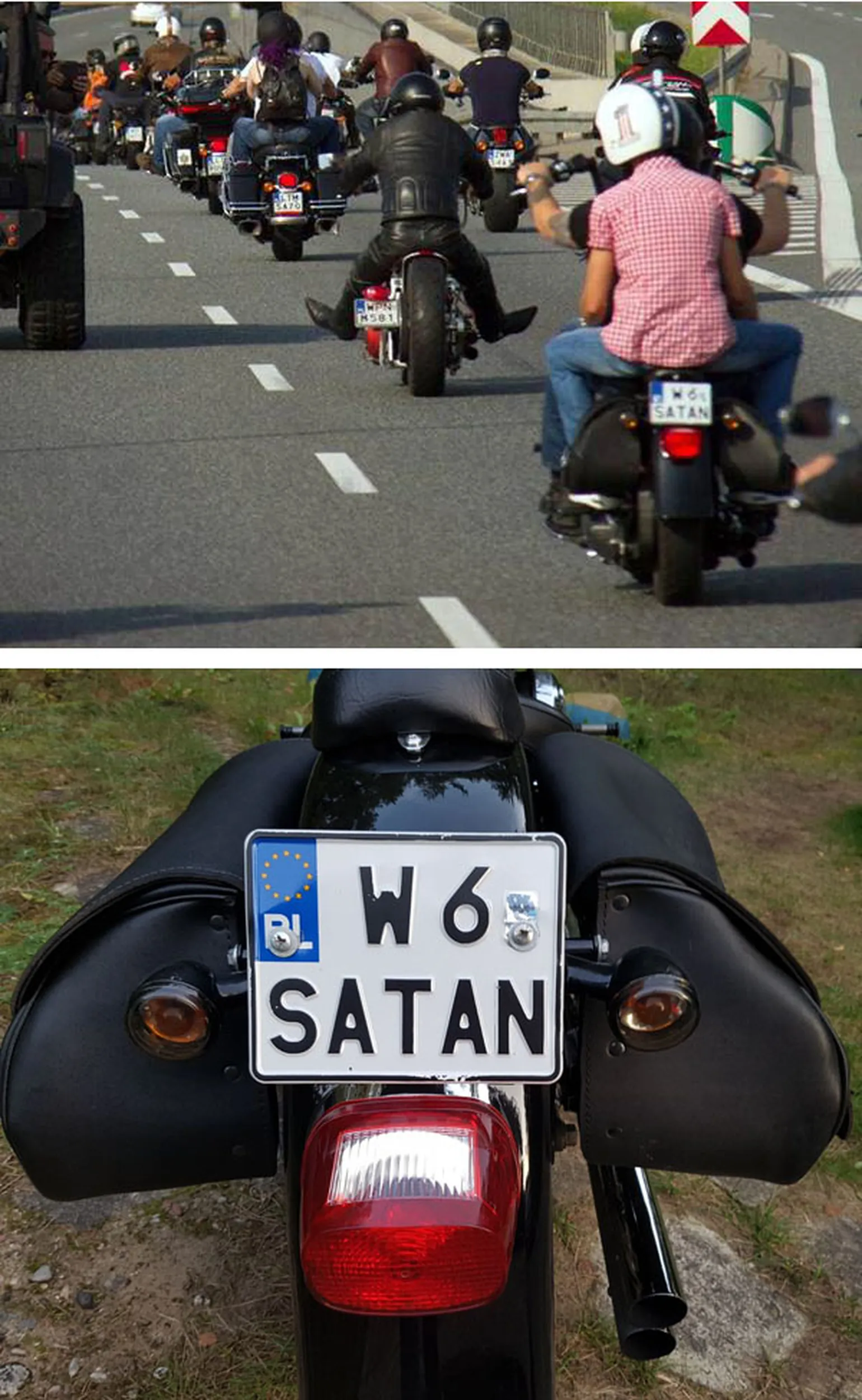 Fajny numer, blacha W6 SATAN