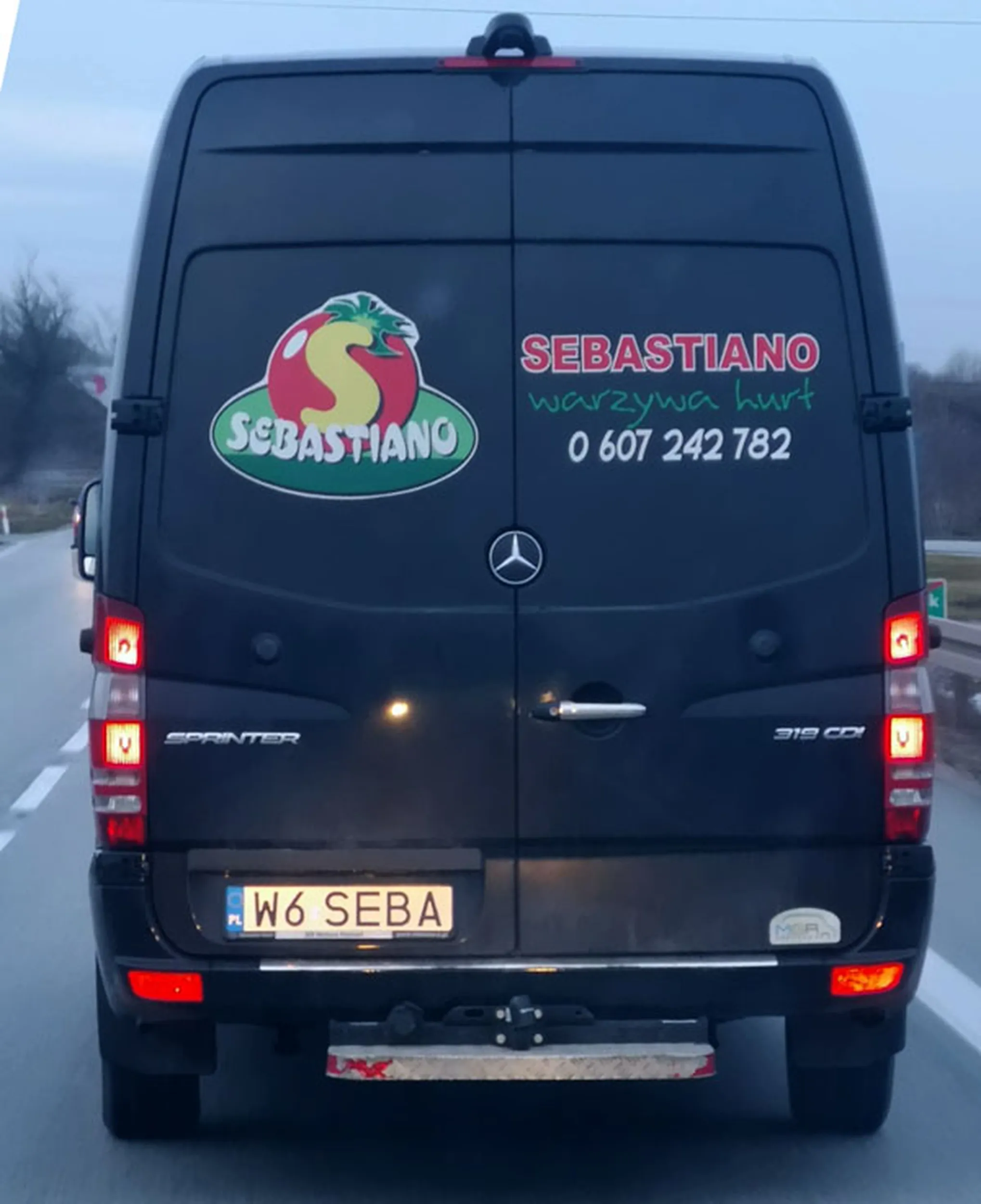 Fajny numer, blacha W6 SEBA