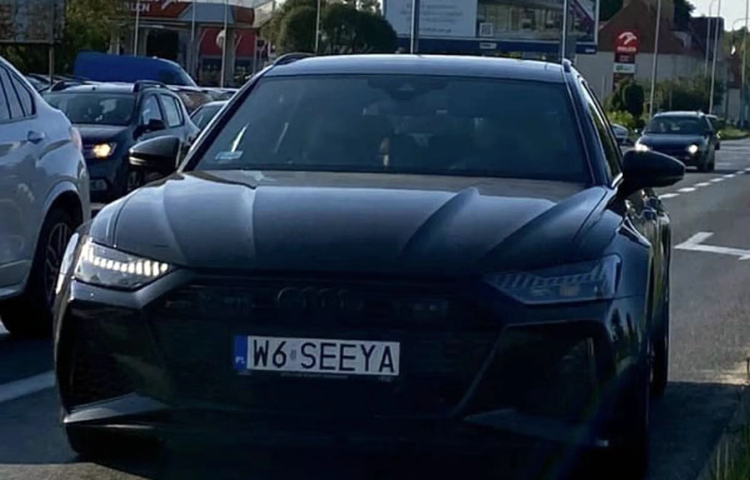 Fajny numer, blacha W6 SEEYA