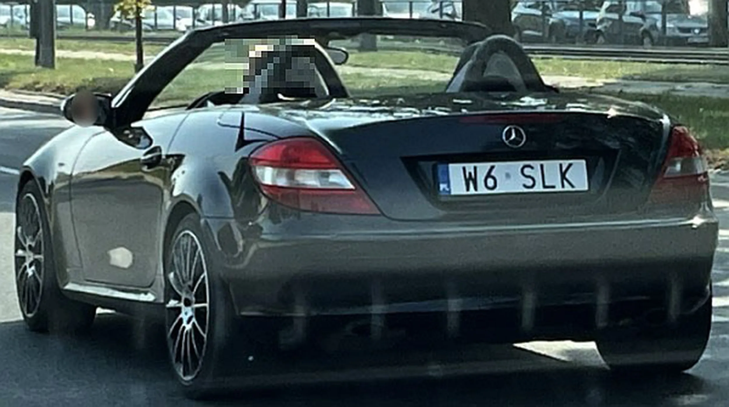Fajny numer, blacha W6 SLK