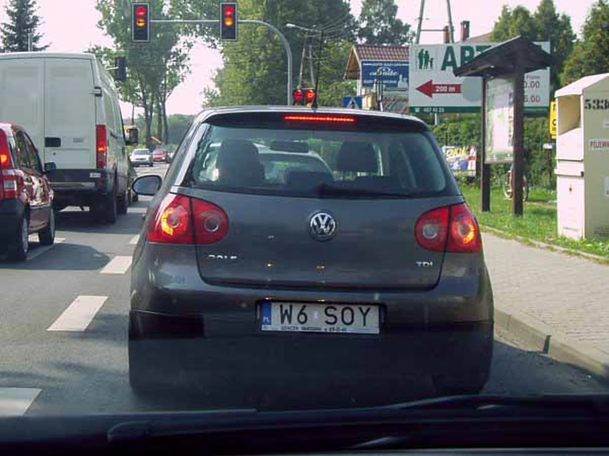 Fajny numer, blacha W6 SOY