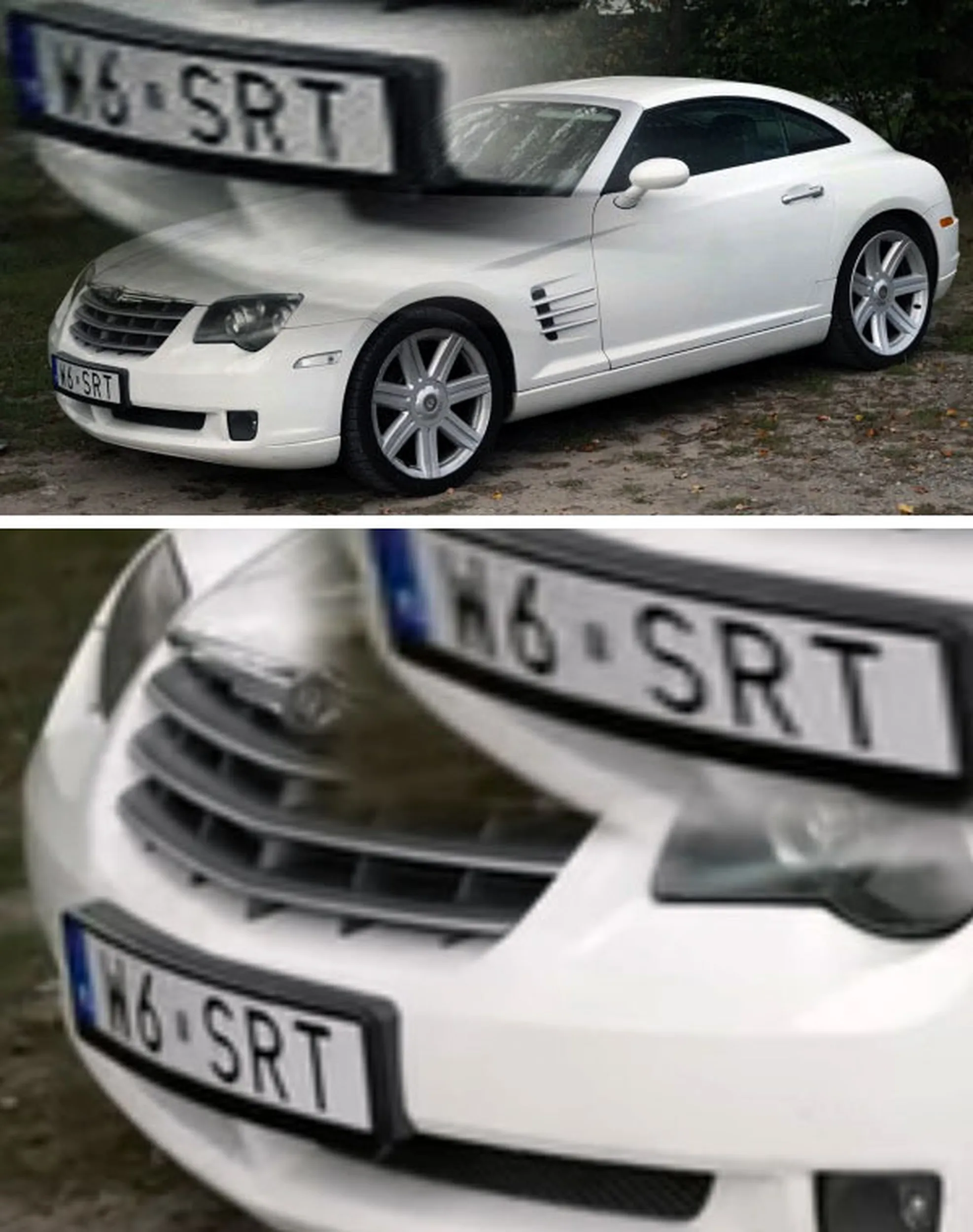 Fajny numer, blacha W6 SRT