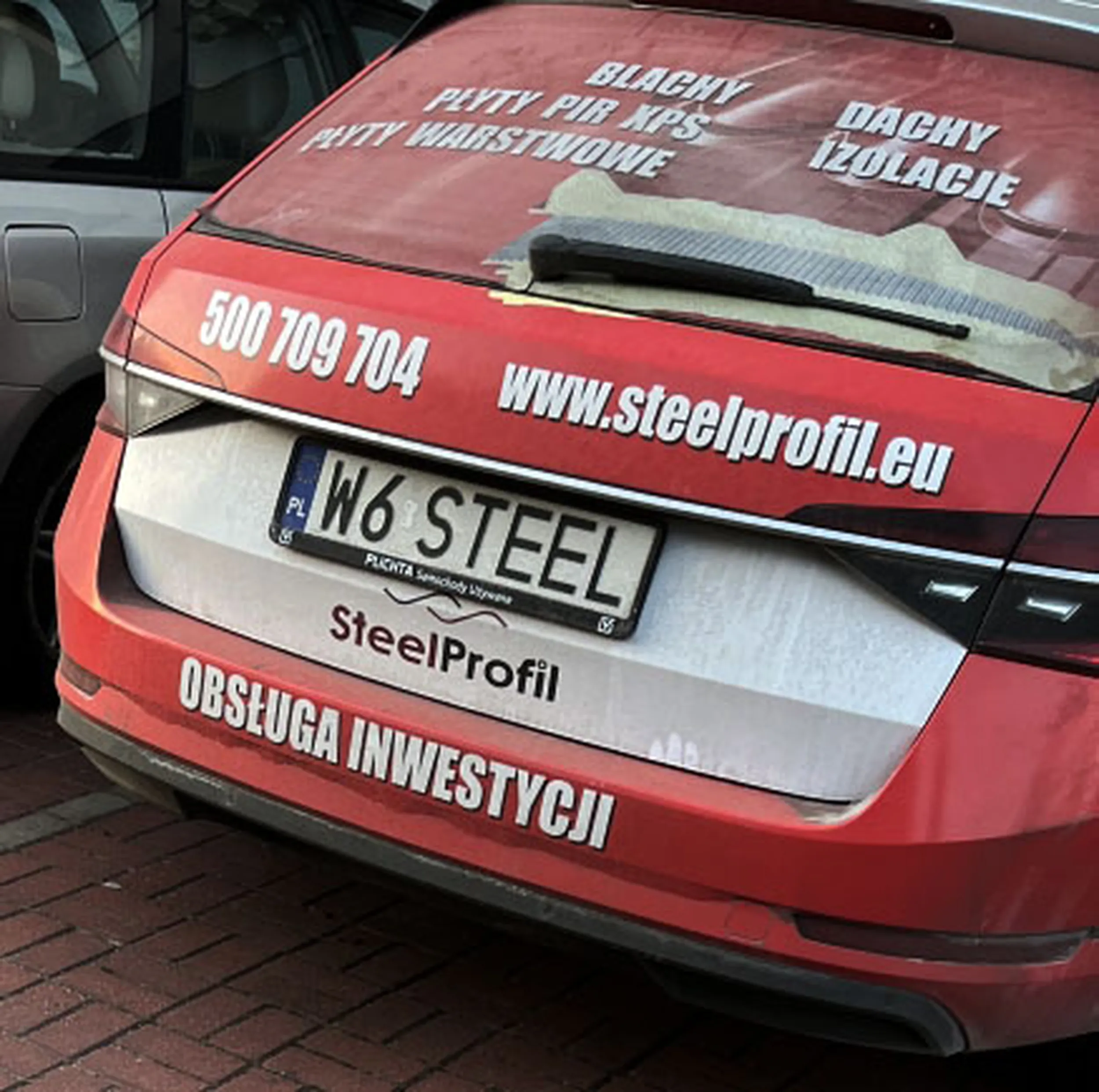 Fajny numer, blacha W6 STEEL