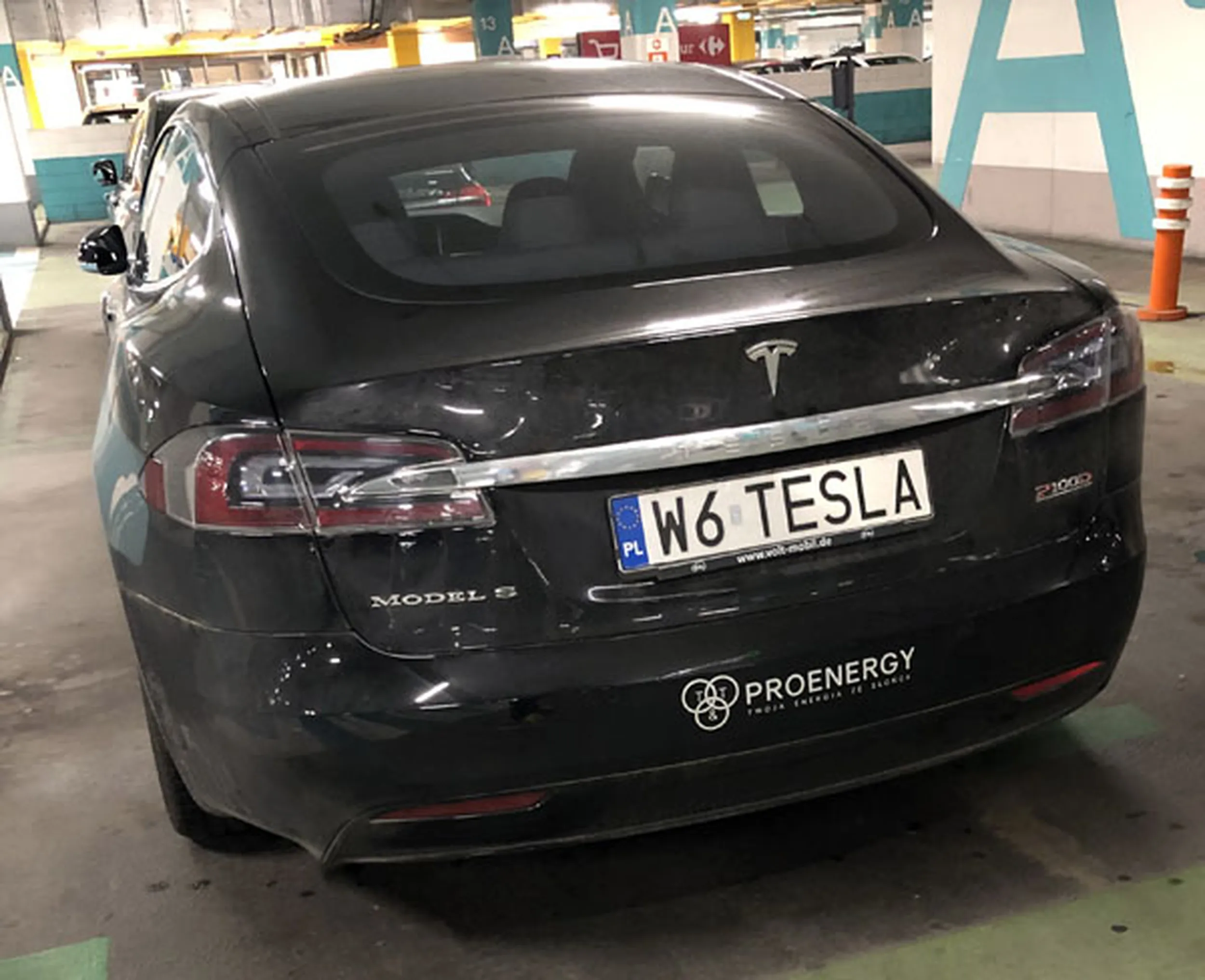 Fajny numer, blacha W6 TESLA