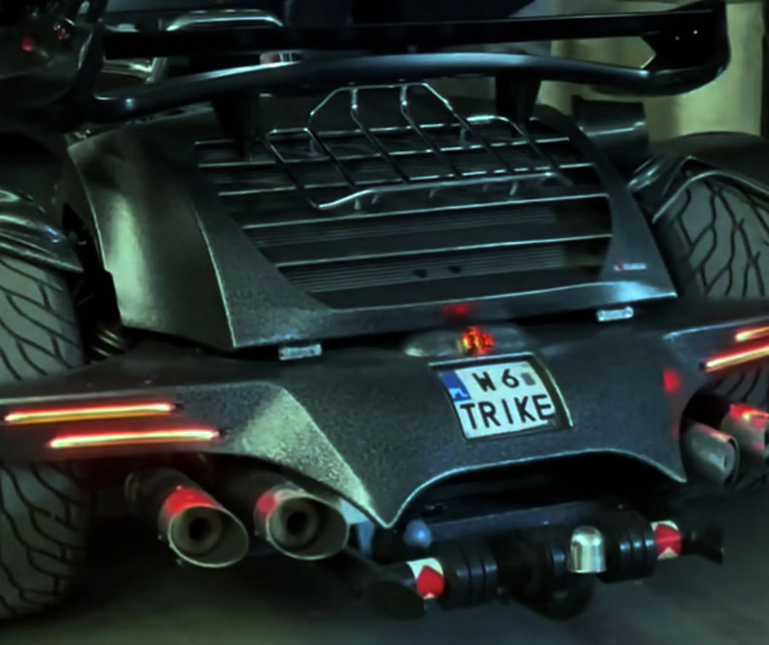 Fajny numer, blacha W6 TRIKE