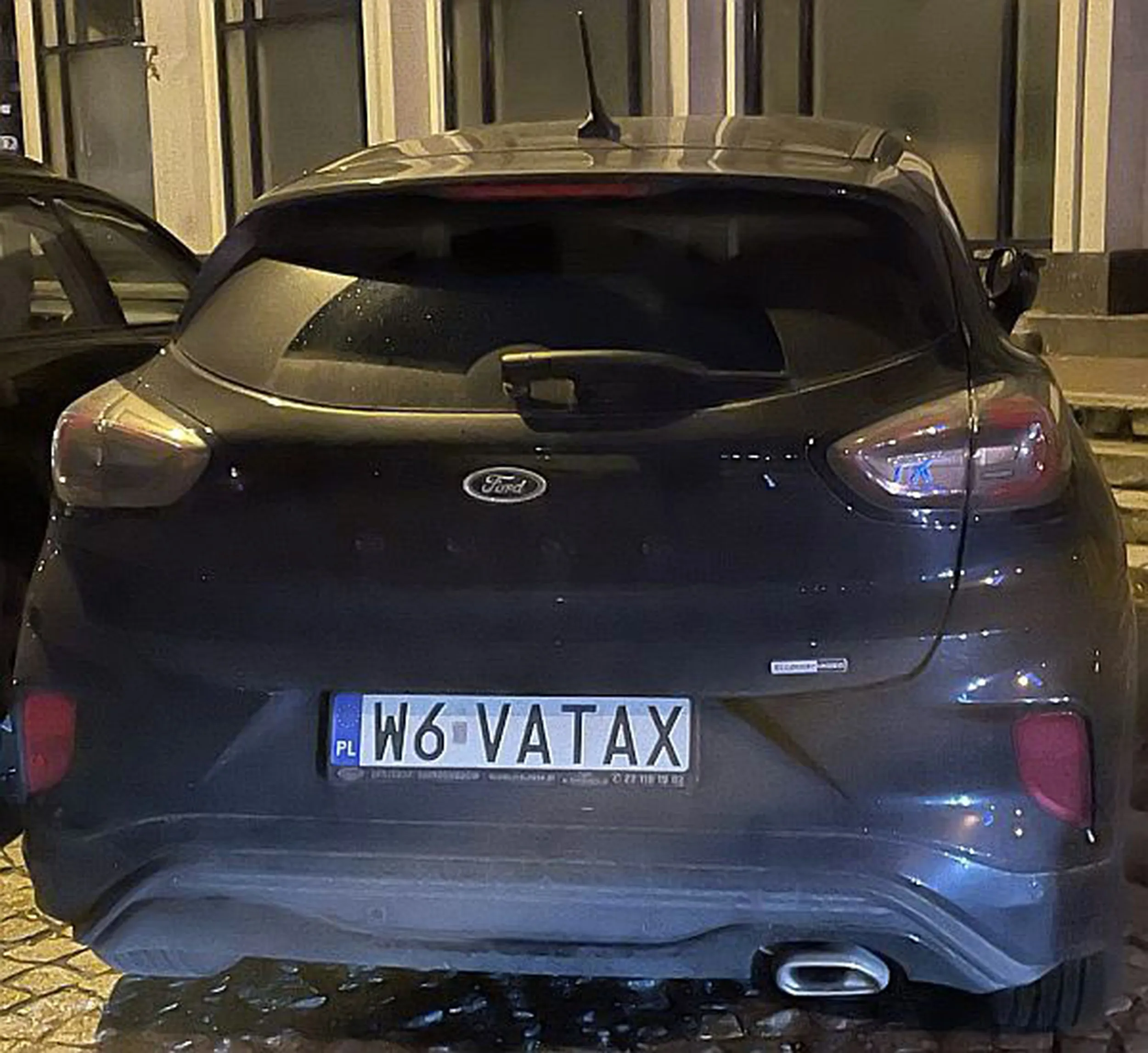 Fajny numer, blacha W6 VATAX