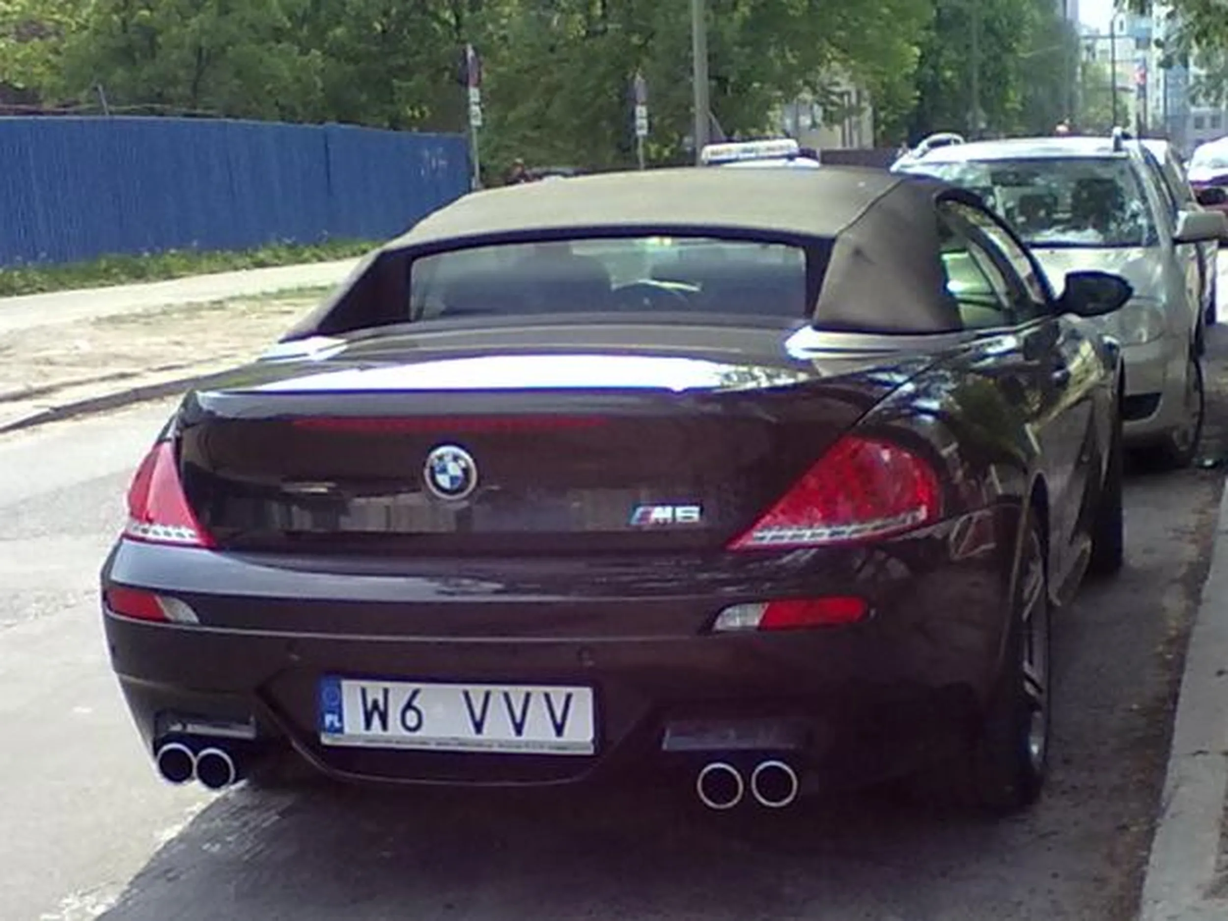 Fajny numer, blacha W6 VVV