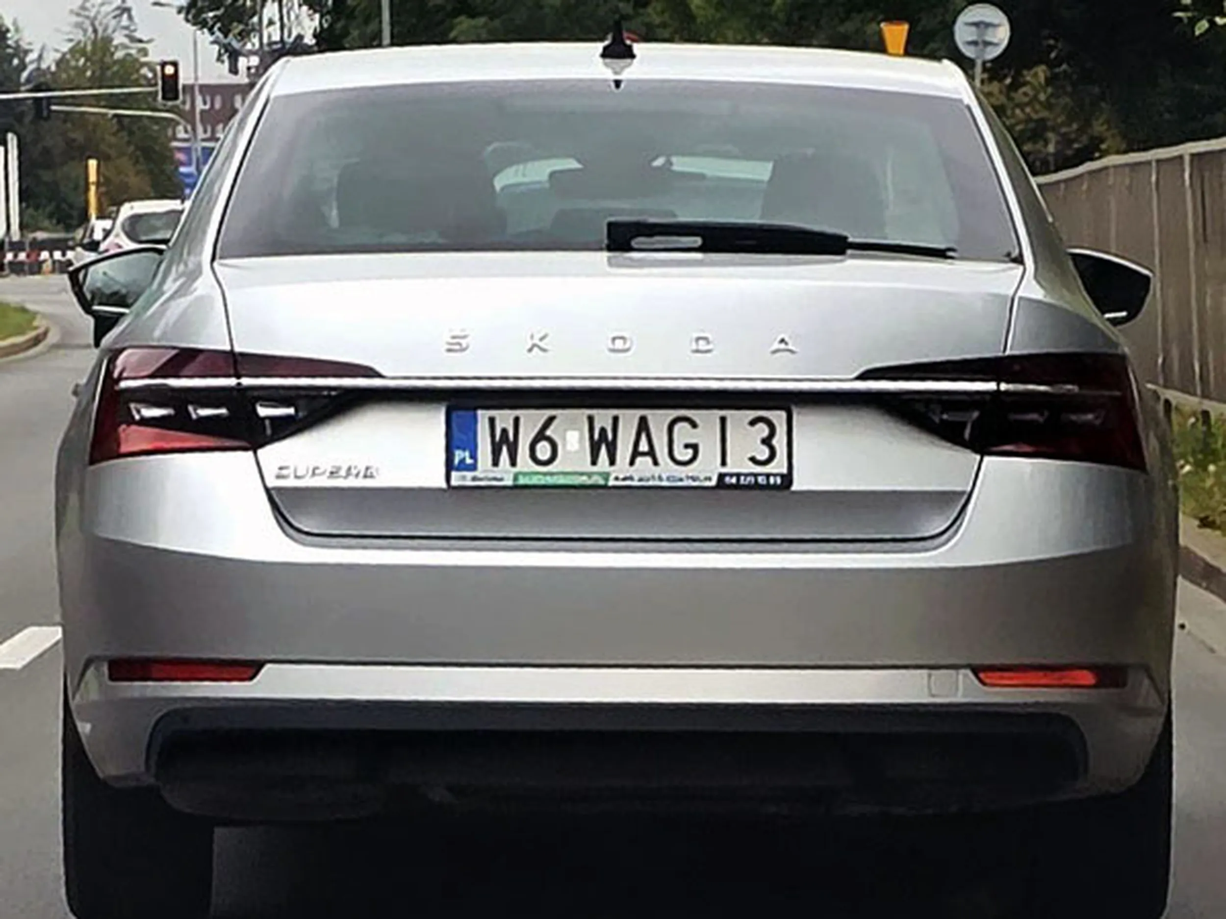 Fajny numer, blacha W6 WAGI3