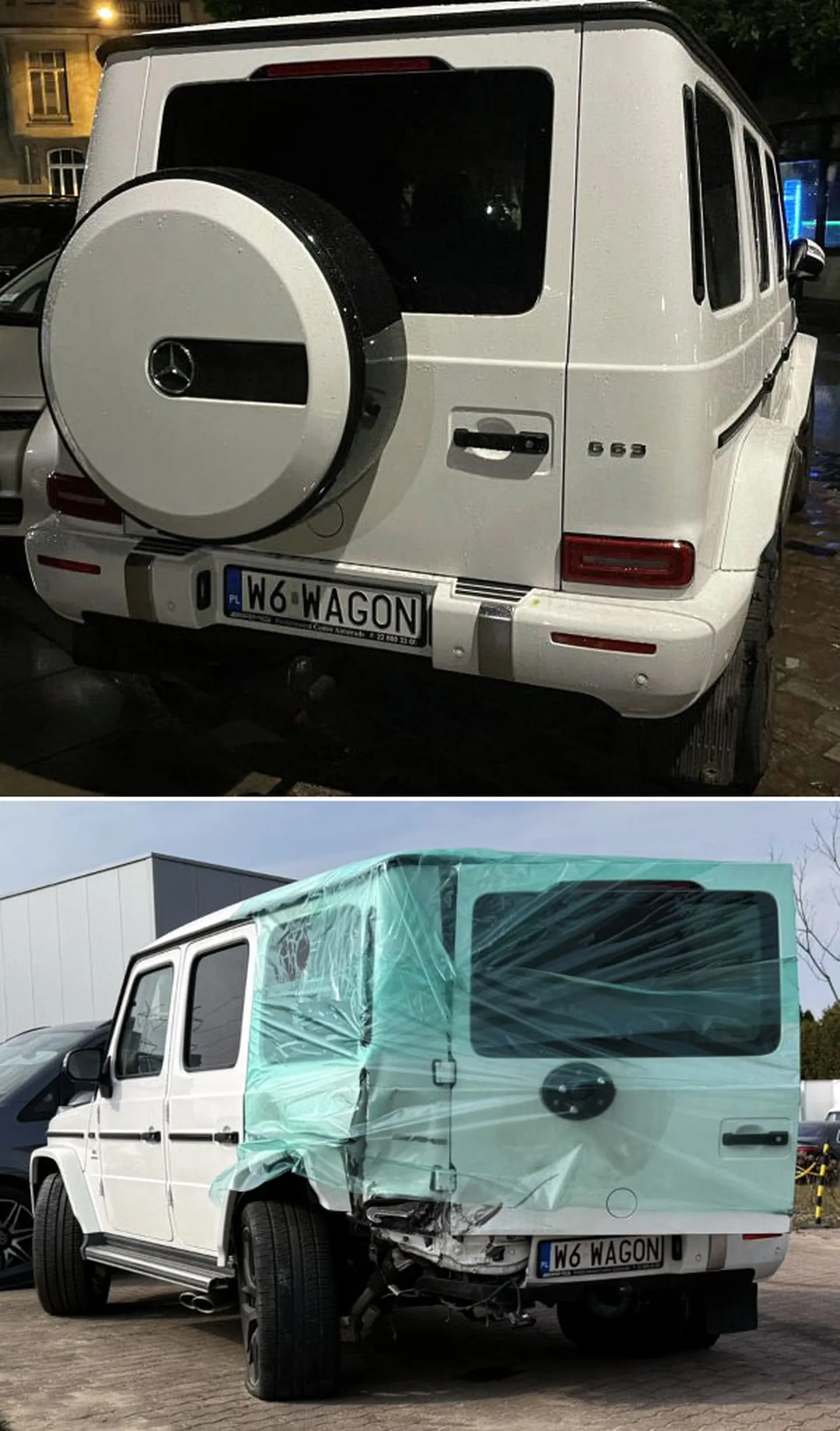 Fajny numer, blacha W6 WAGON