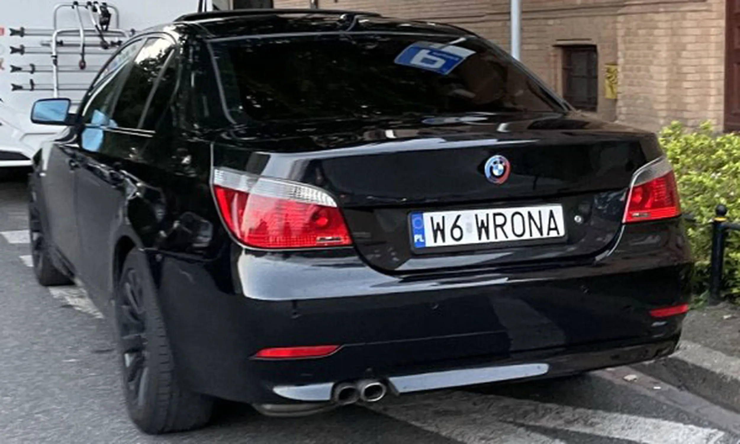 Fajny numer, blacha W6 WRONA