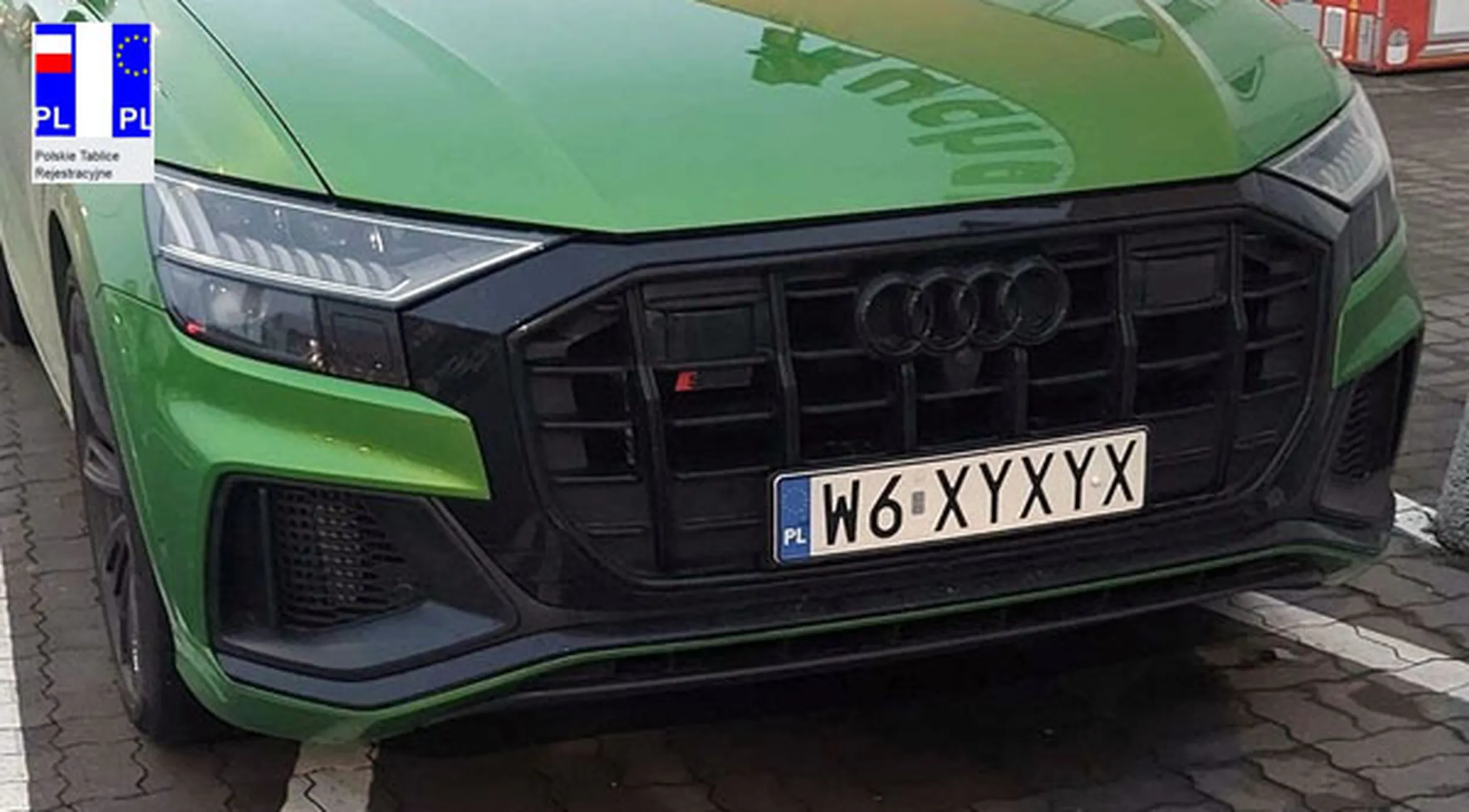 Fajny numer, blacha W6 XYXYX