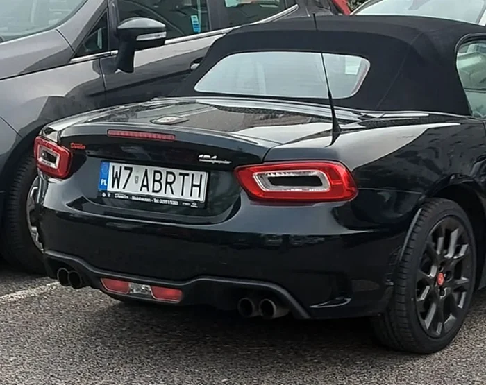 Fajny numer, blacha W7 ABRTH