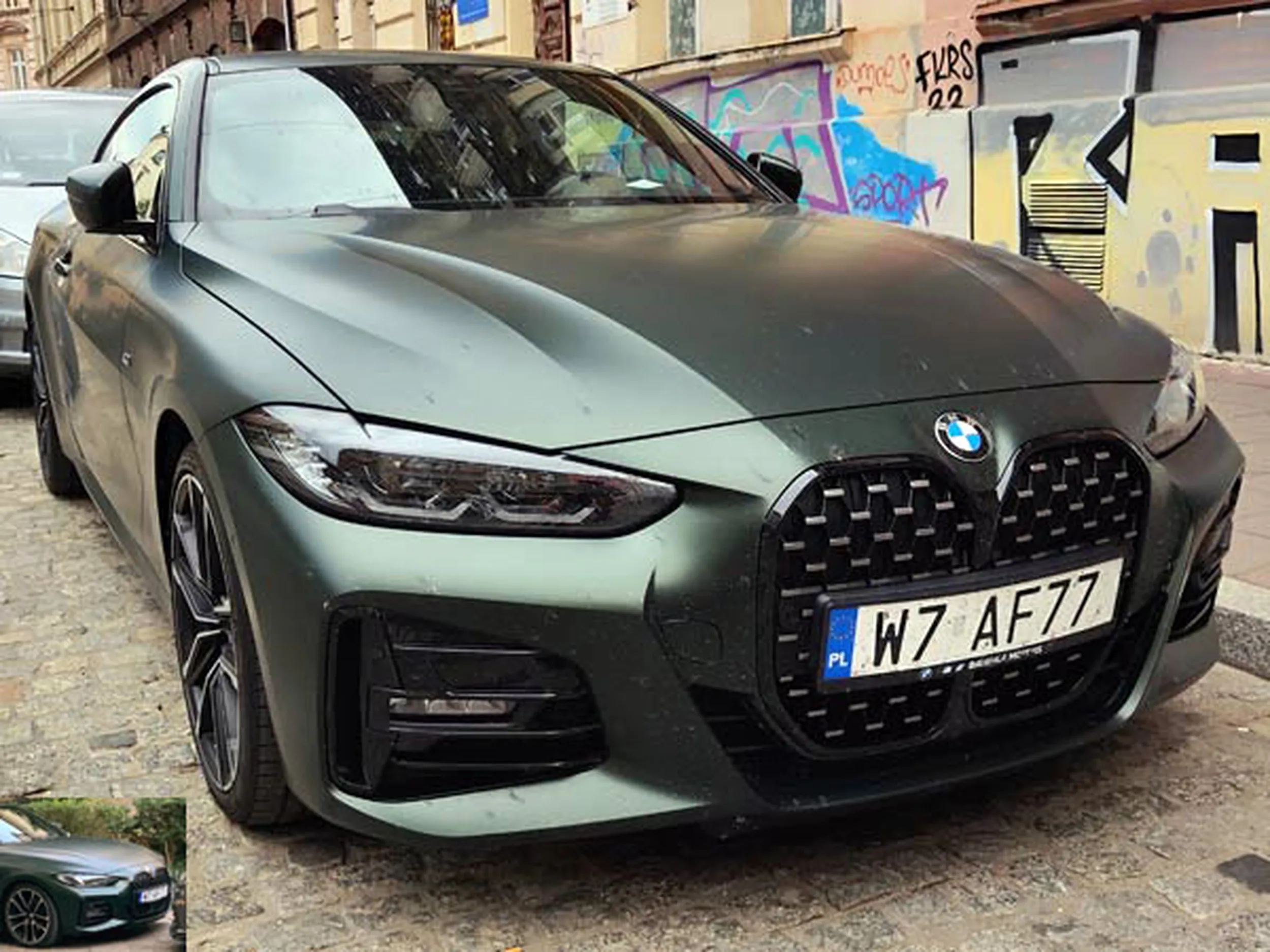 Fajny numer, blacha W7 AF77