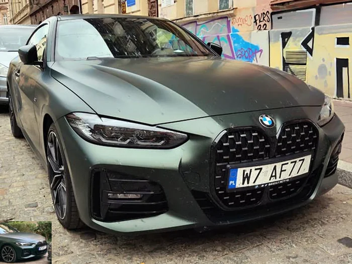 Fajny numer, blacha W7 AF77