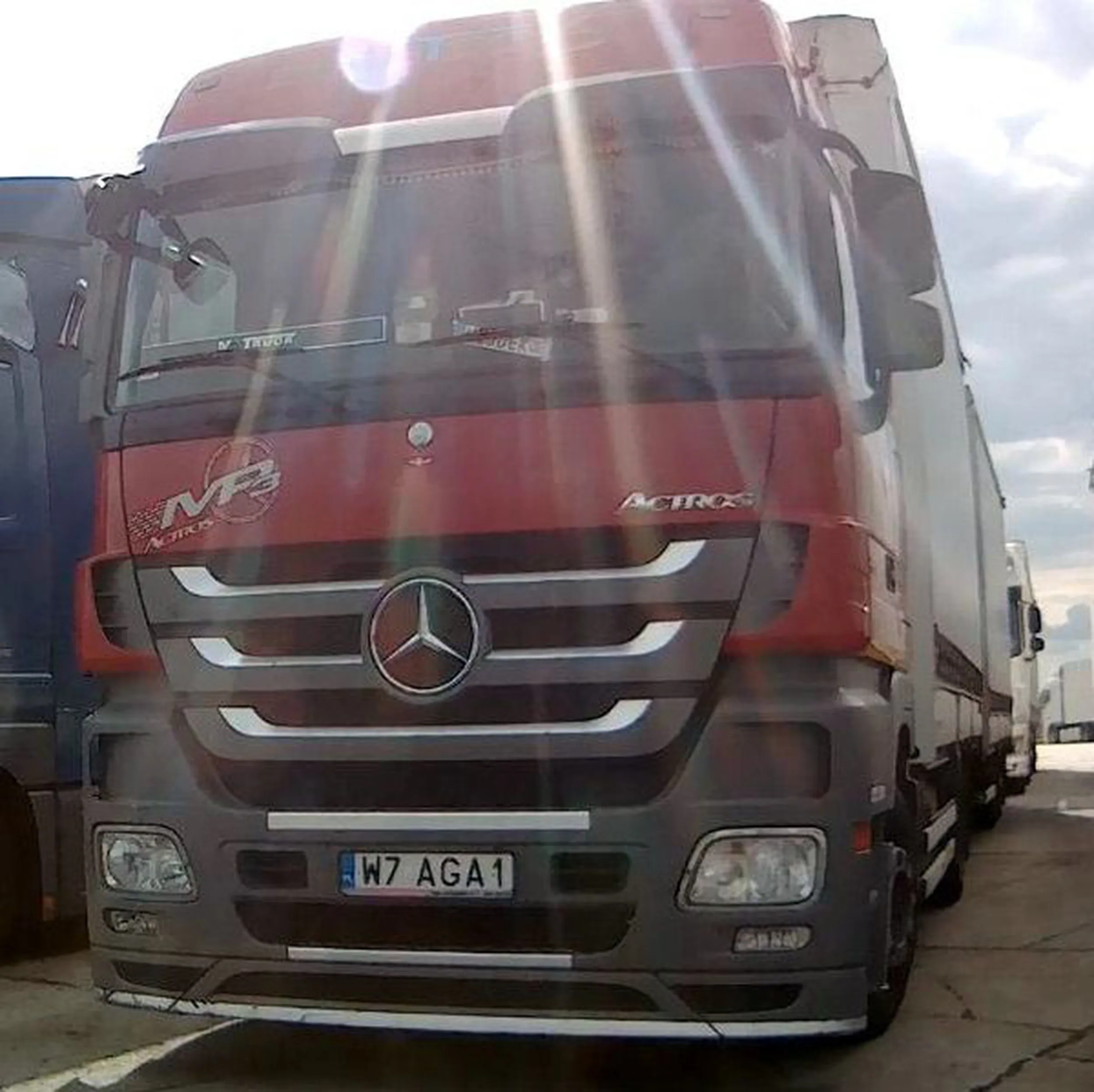 Fajny numer, blacha W7 AGA1