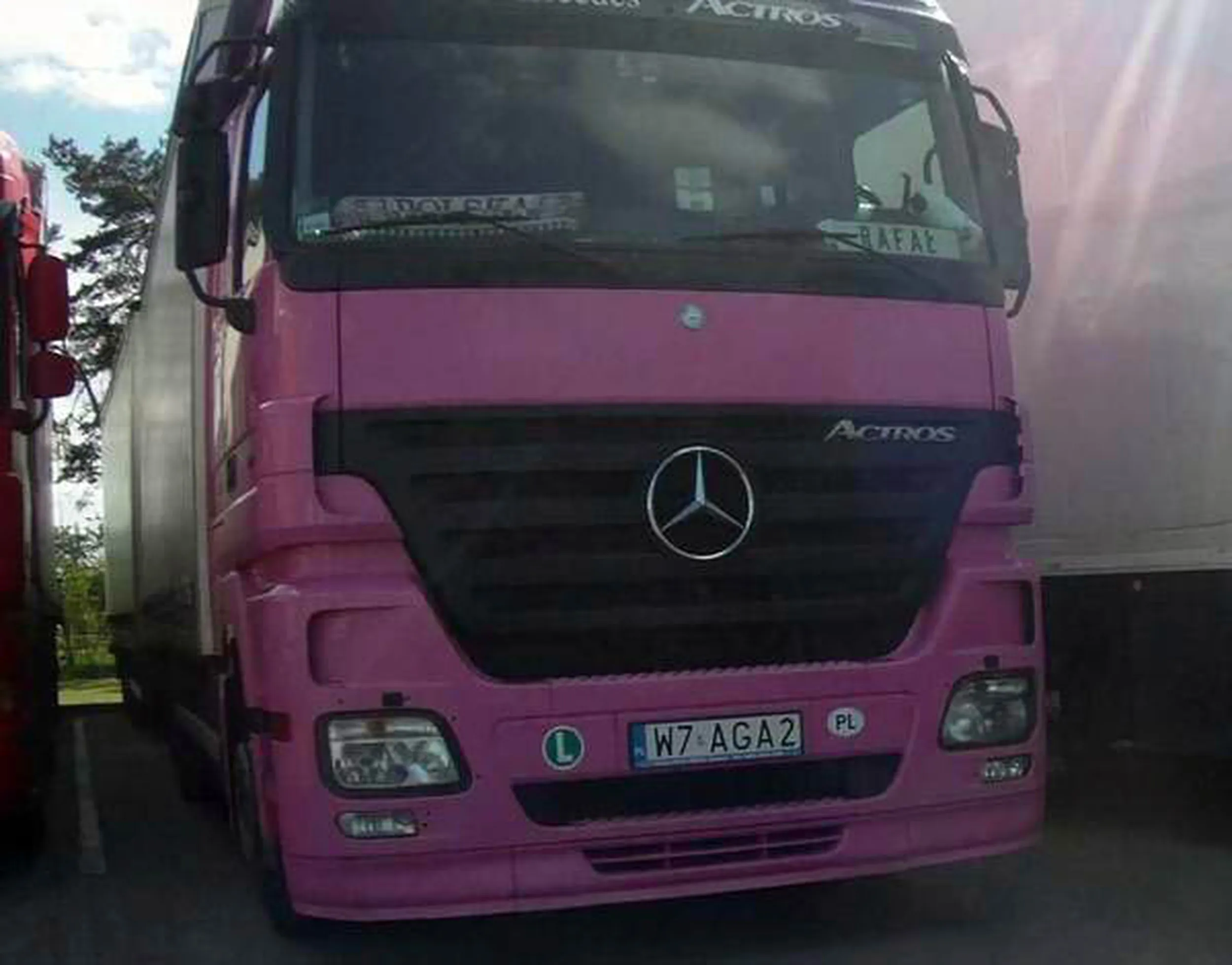 Fajny numer, blacha W7 AGA2