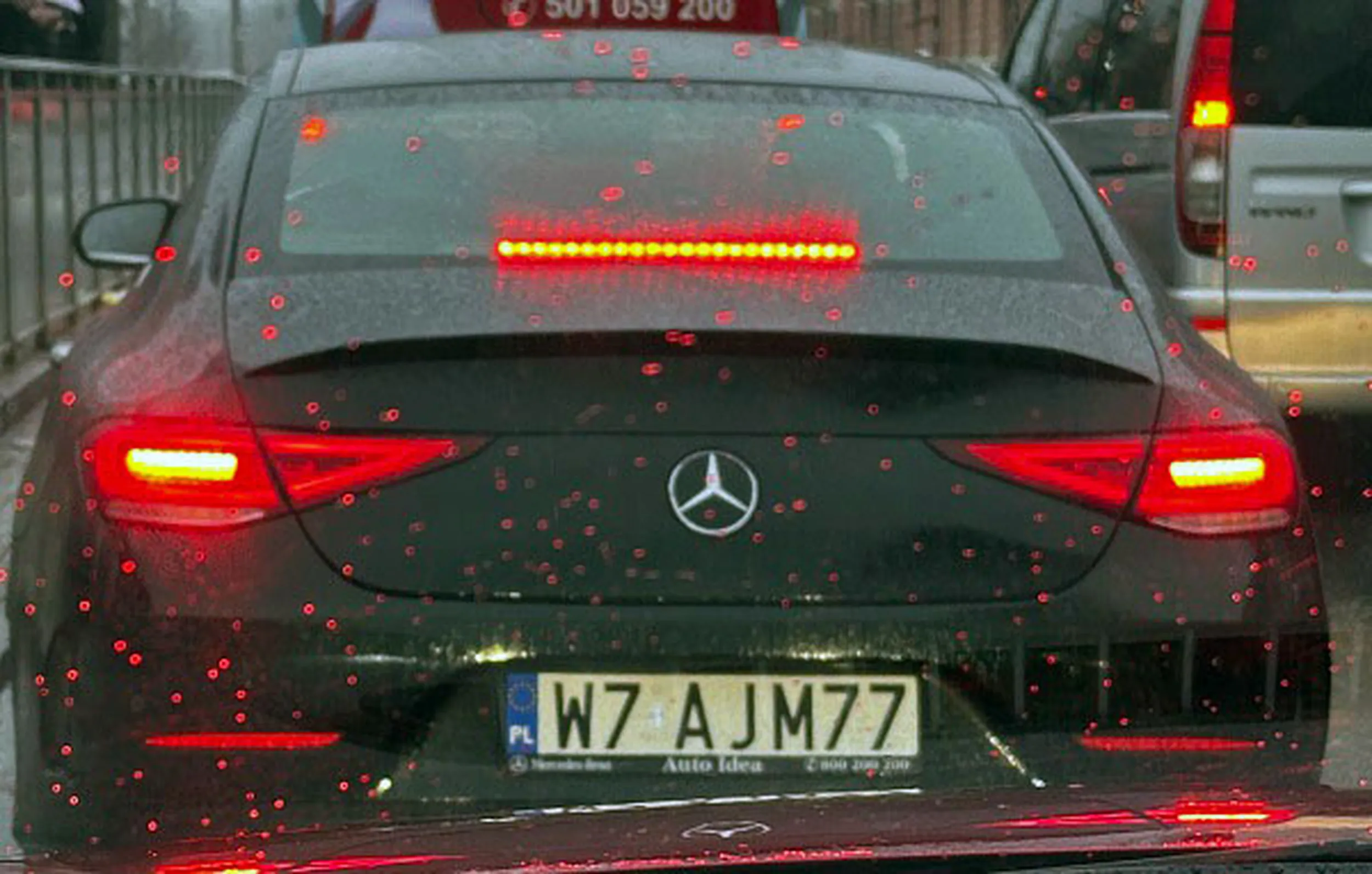 Fajny numer, blacha W7 AJM77