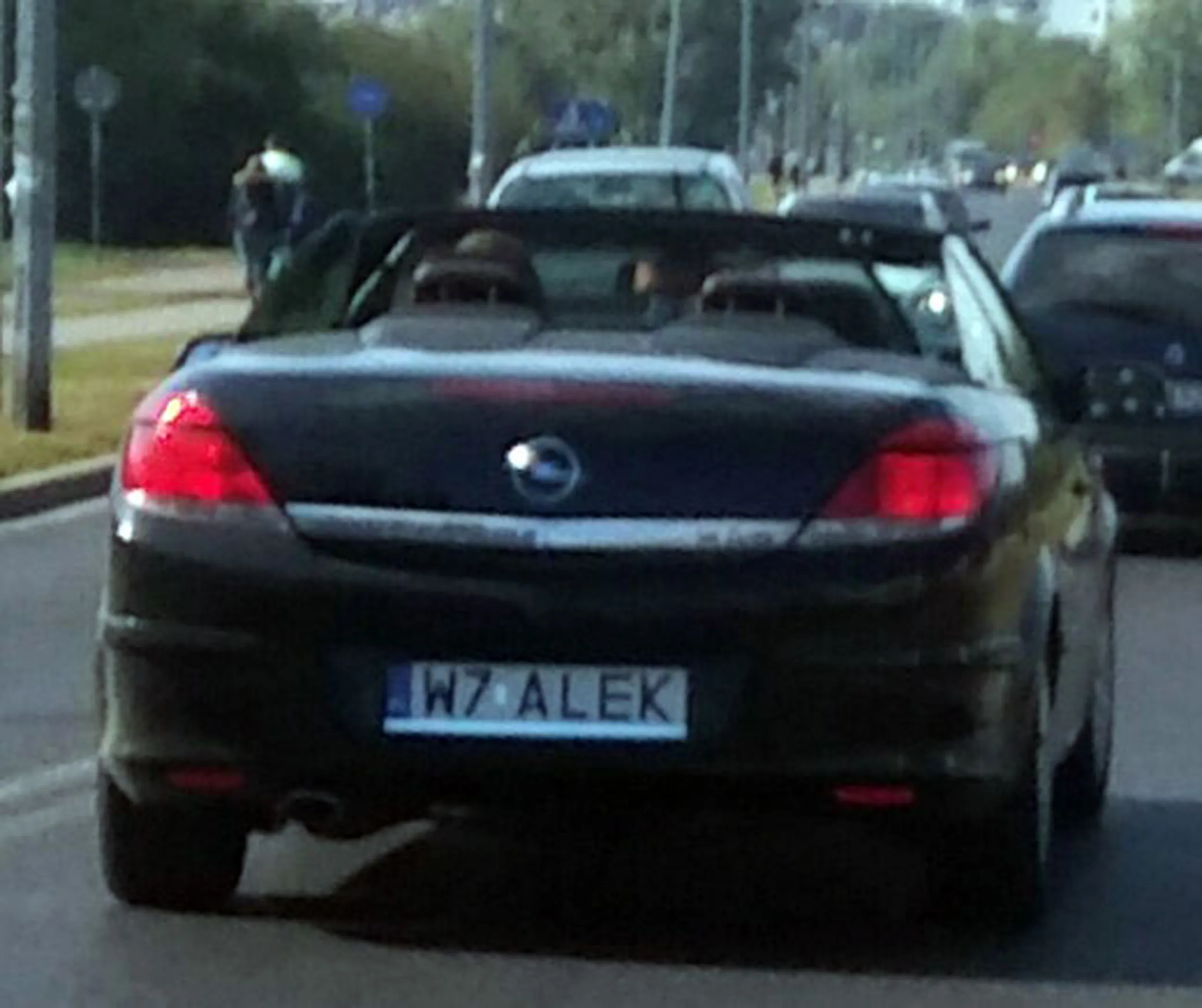 Fajny numer, blacha W7 ALEK