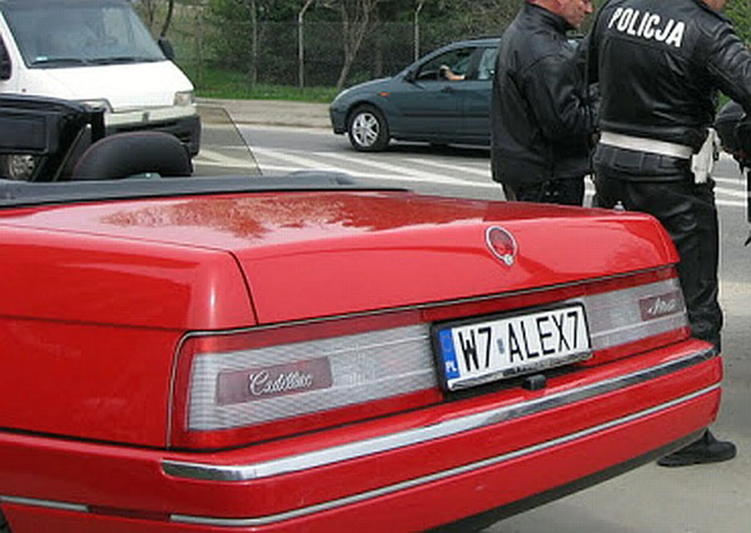 Fajny numer, blacha W7 ALEX7