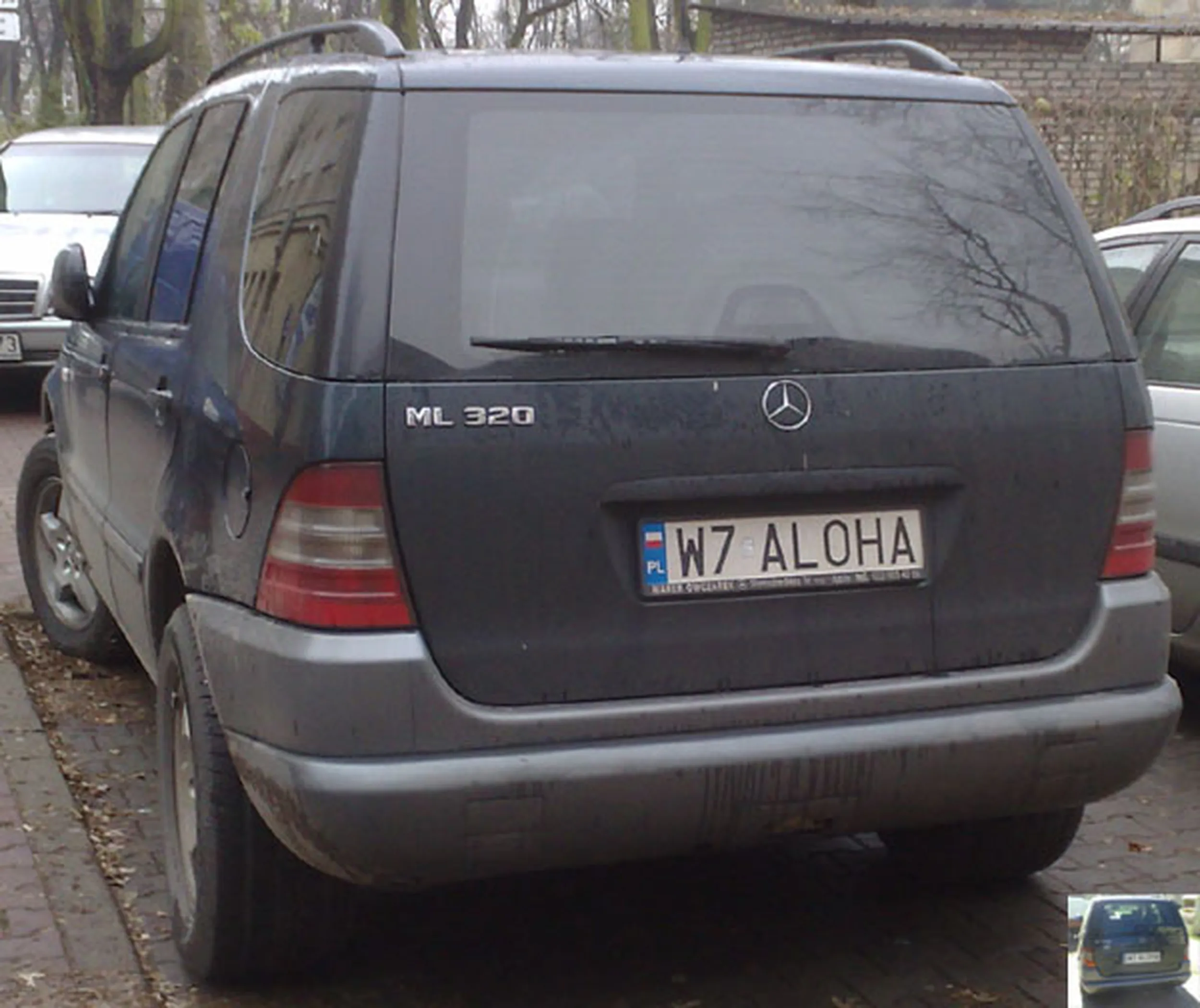 Fajny numer, blacha W7 ALOHA