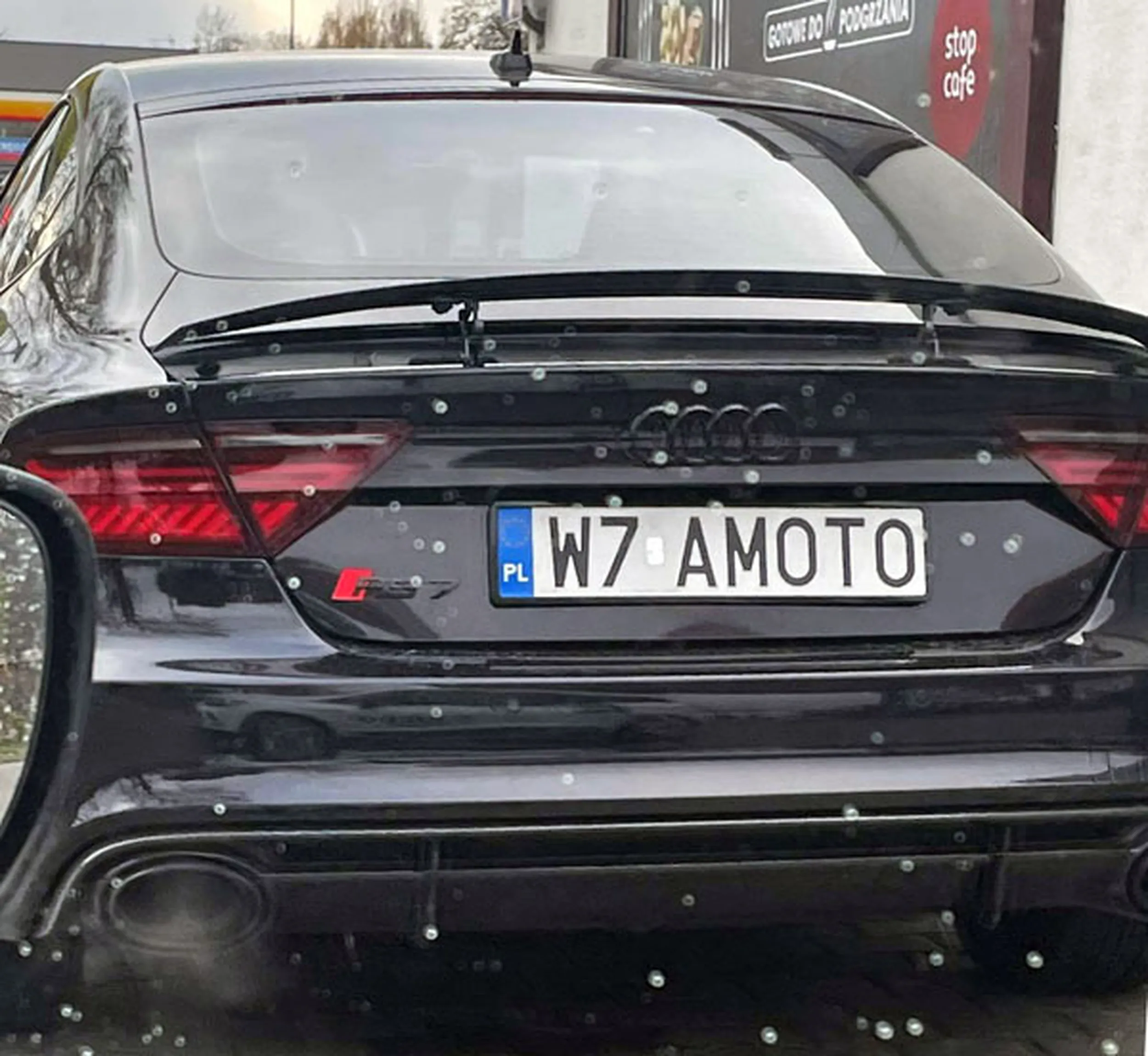 Fajny numer, blacha W7 AMOTO