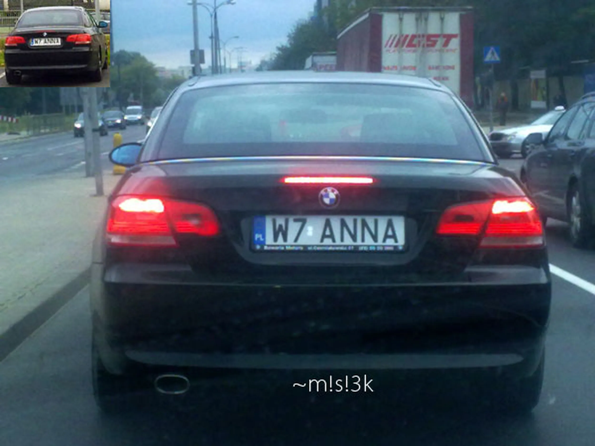 Fajny numer, blacha W7 ANNA