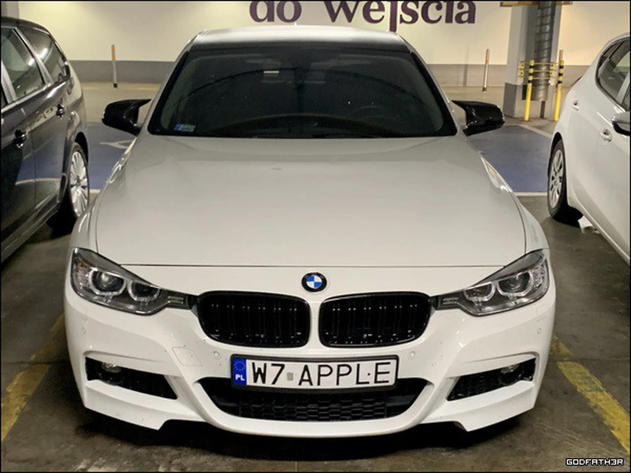 Fajny numer, blacha W7 APPLE