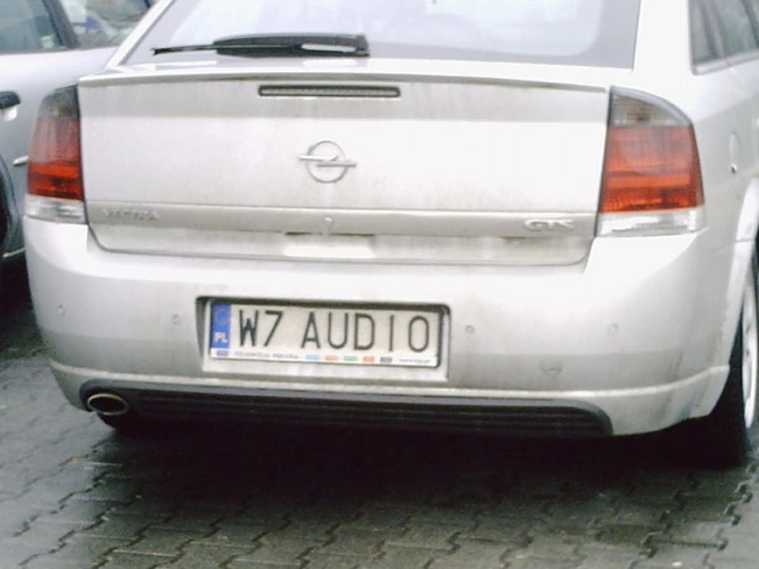 Fajny numer, blacha W7 AUDIO