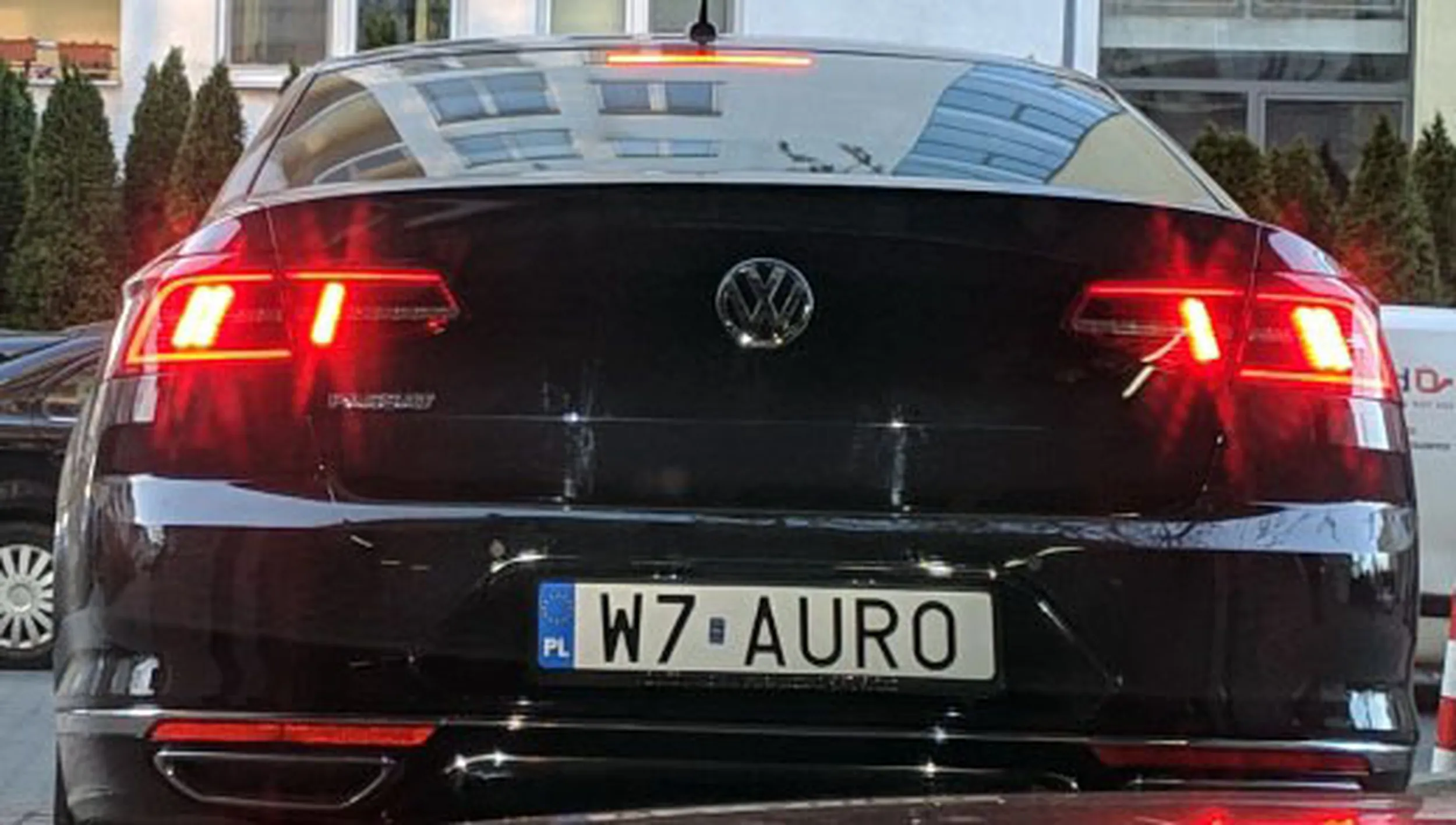 Fajny numer, blacha W7 AURO