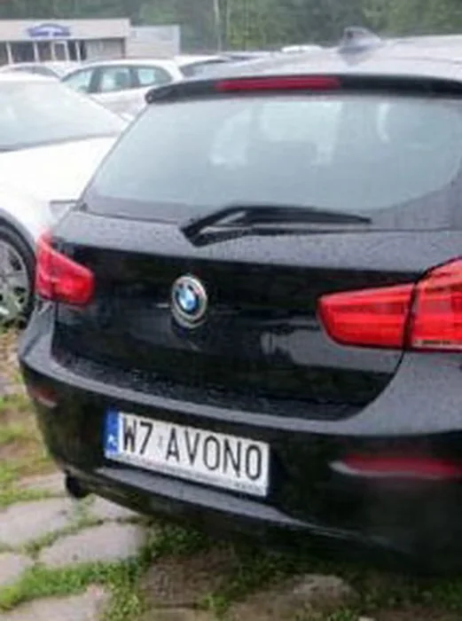 Fajny numer, blacha W7 AVON0