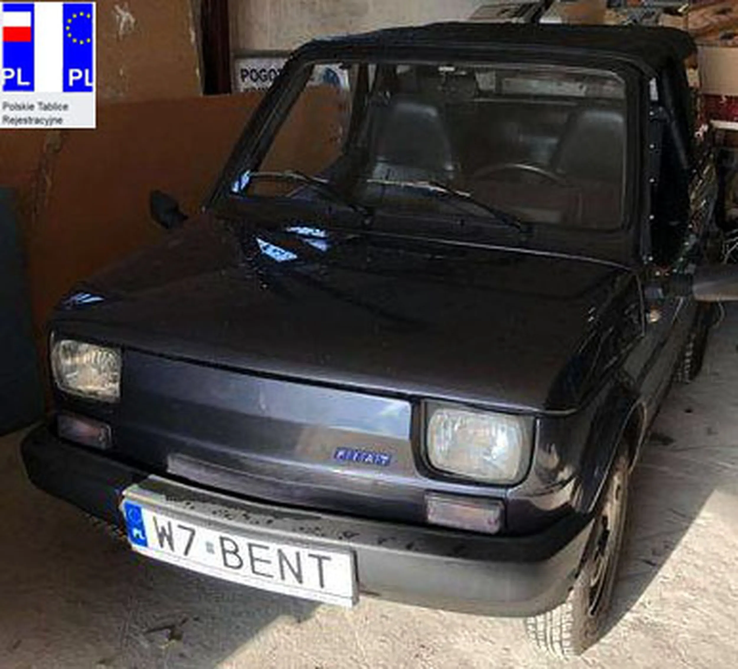 Fajny numer, blacha W7 BENT