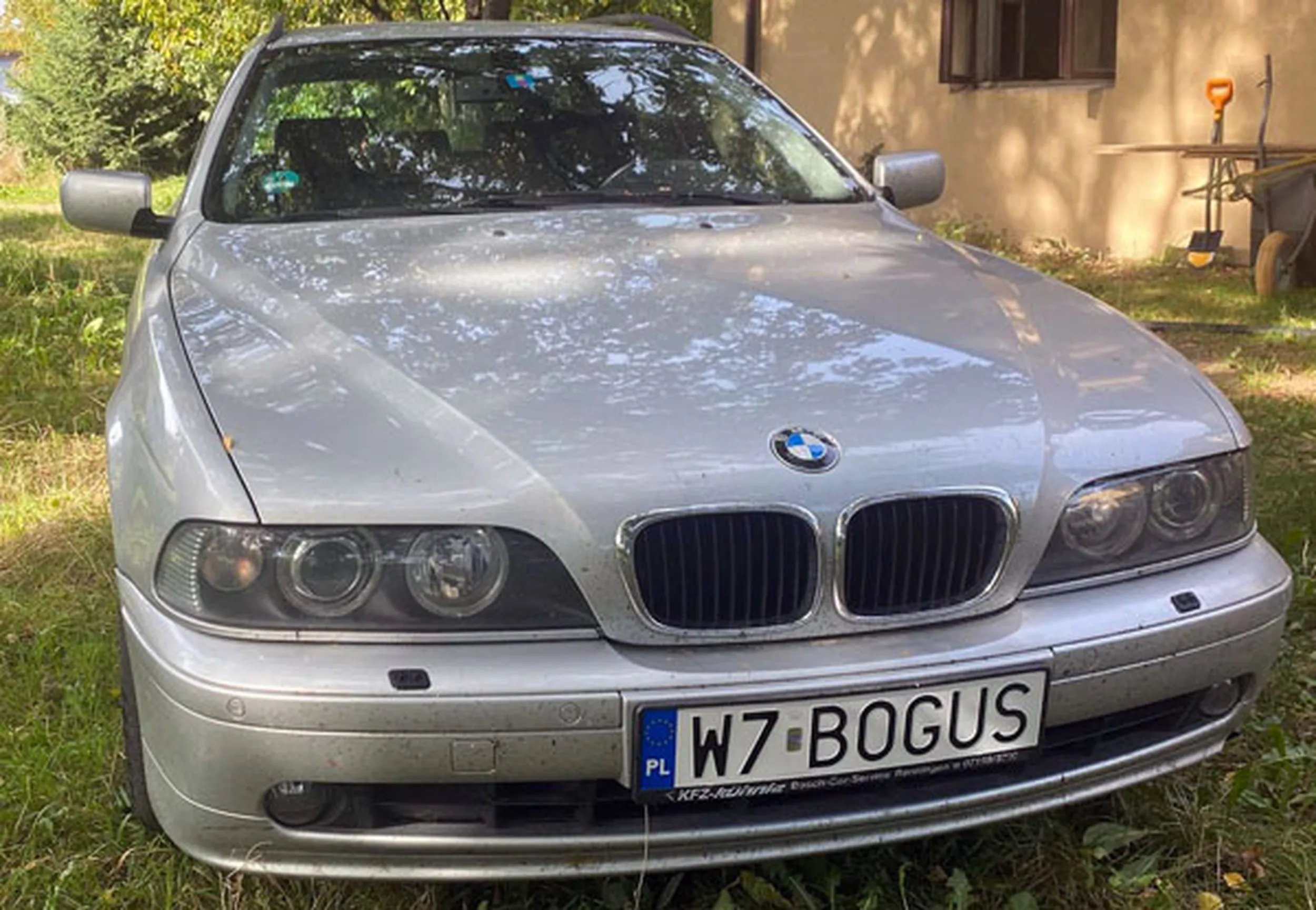 Fajny numer, blacha W7 BOGUS