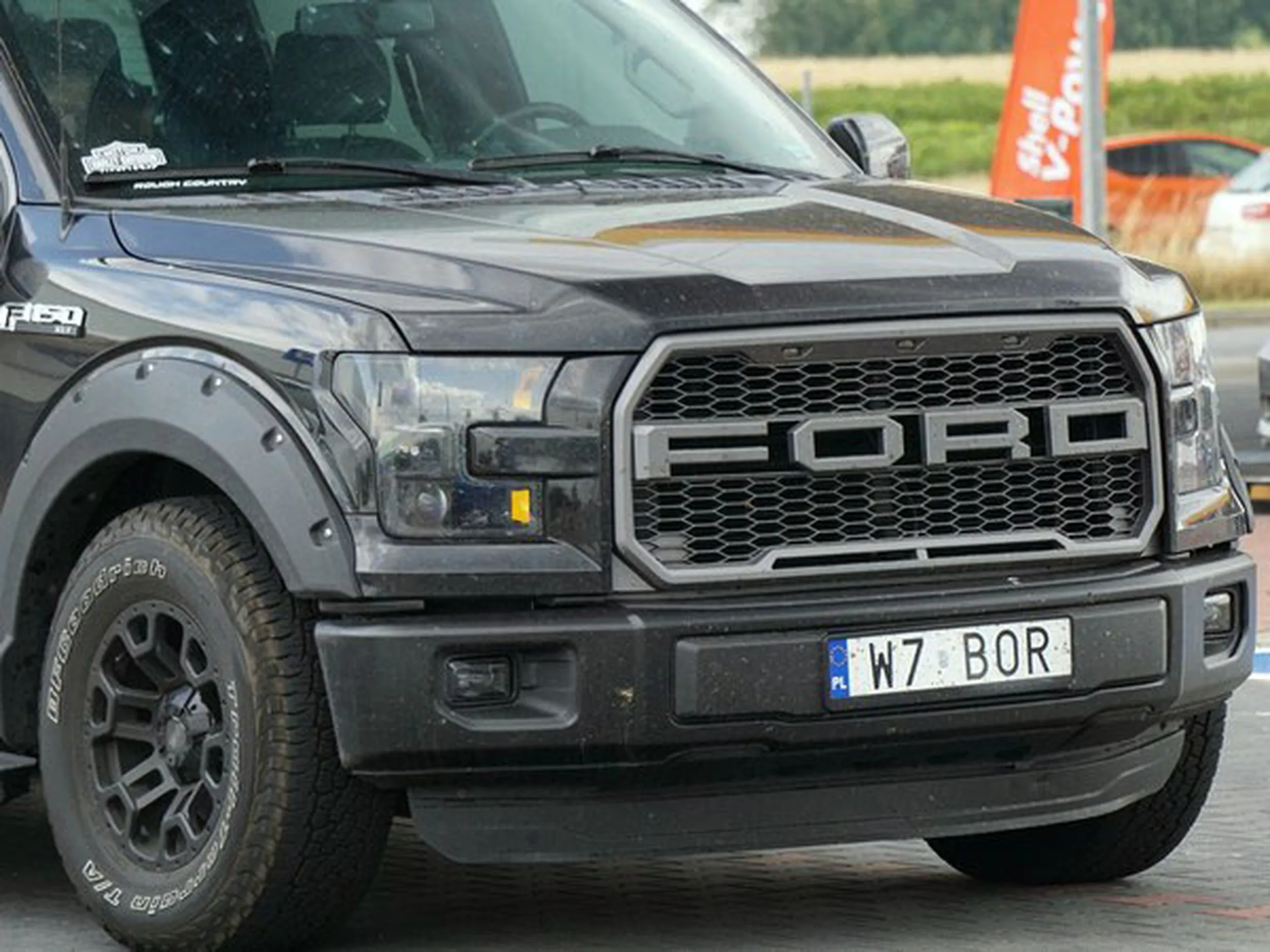 Fajny numer, blacha W7 BOR