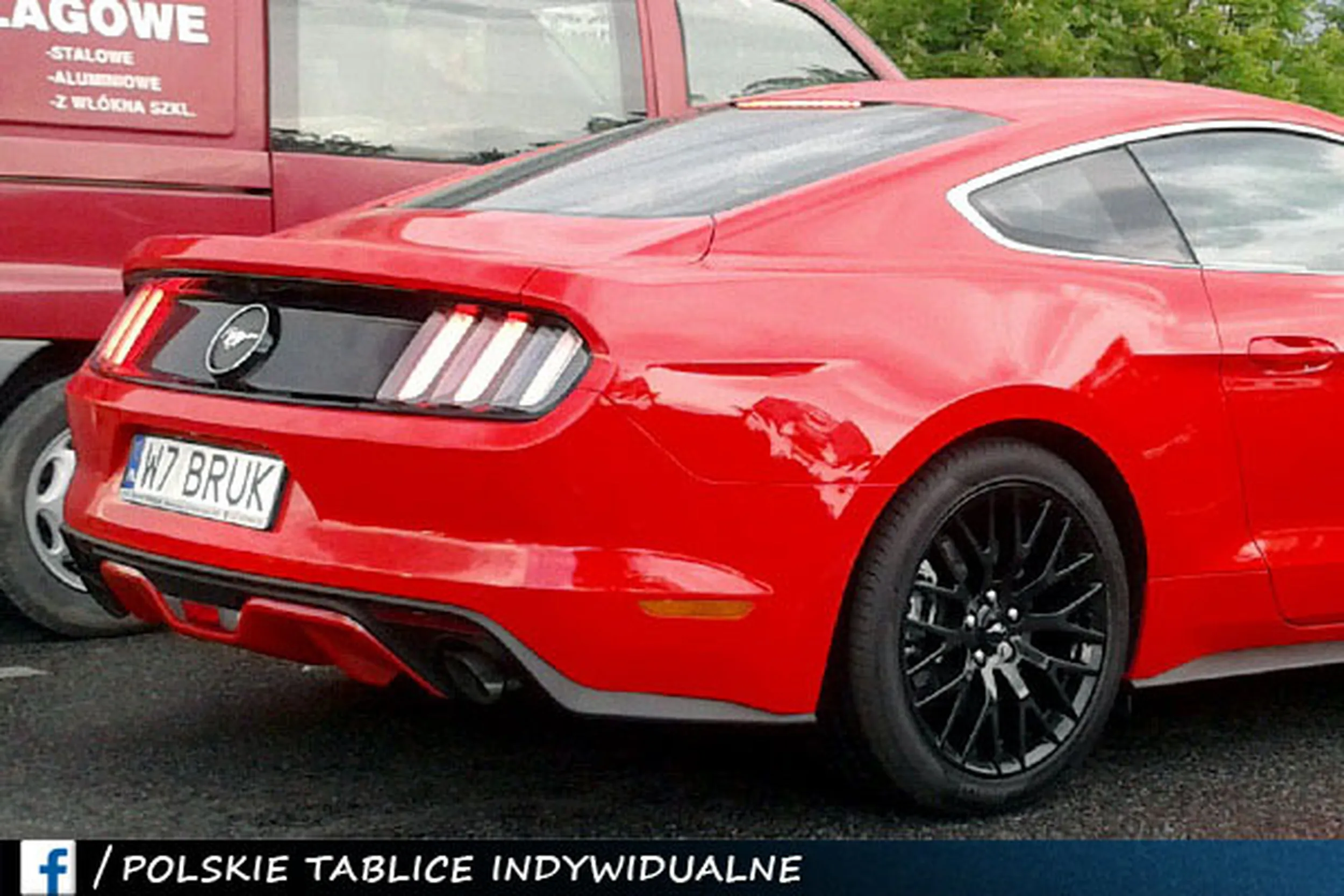 Fajny numer, blacha W7 BRUK