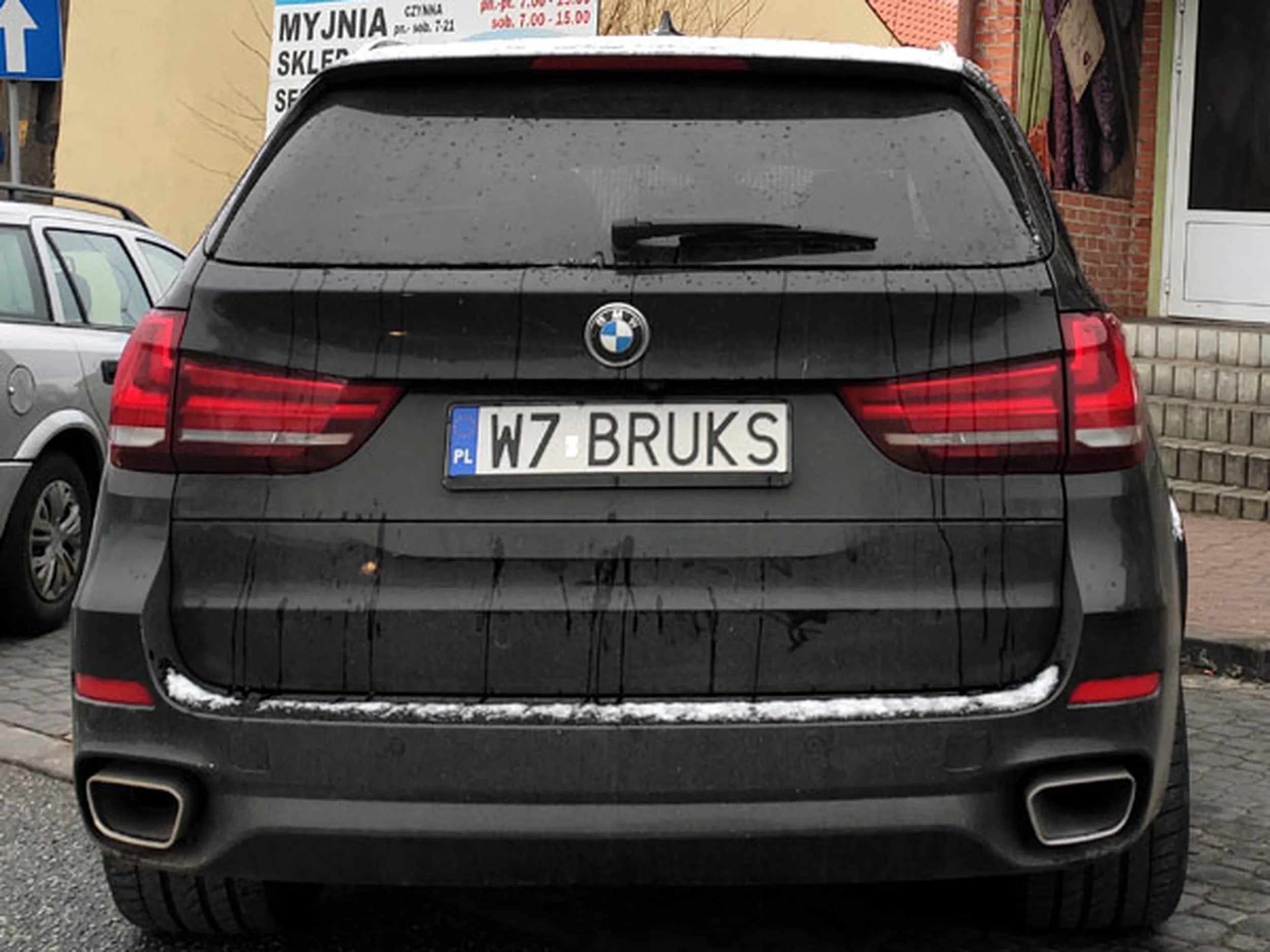 Fajny numer, blacha W7 BRUKS