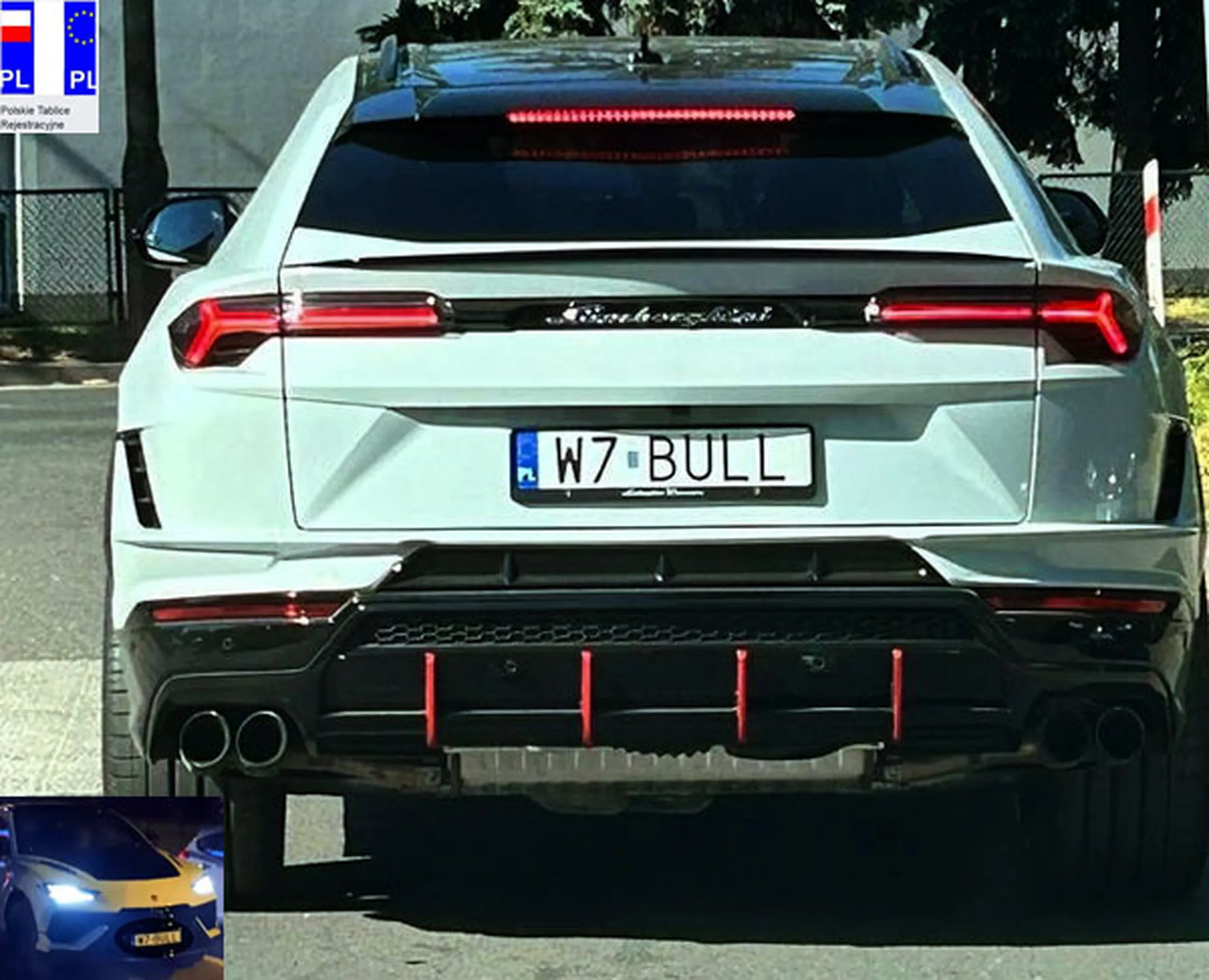 Fajny numer, blacha W7 BULL