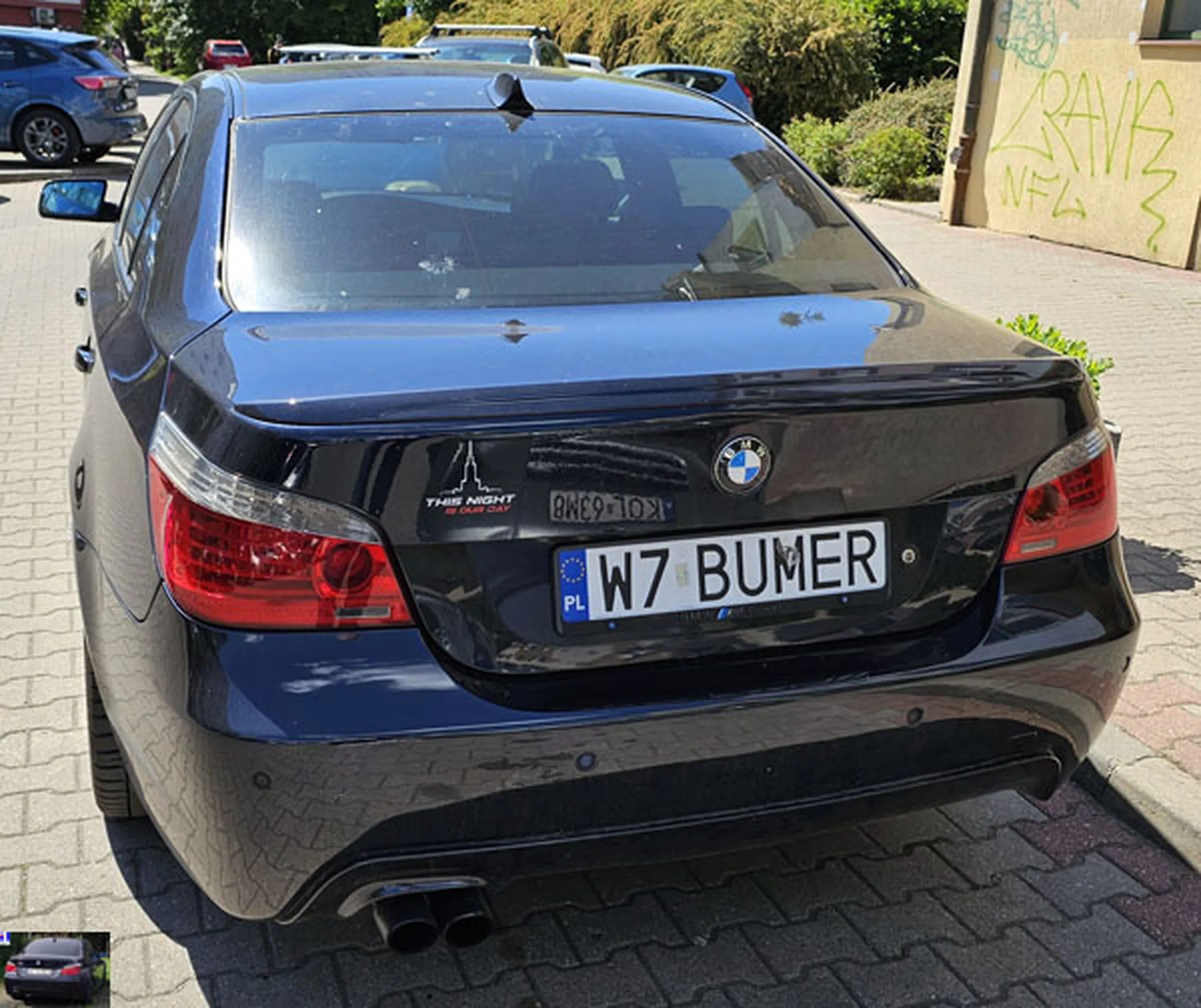 Fajny numer, blacha W7 BUMER