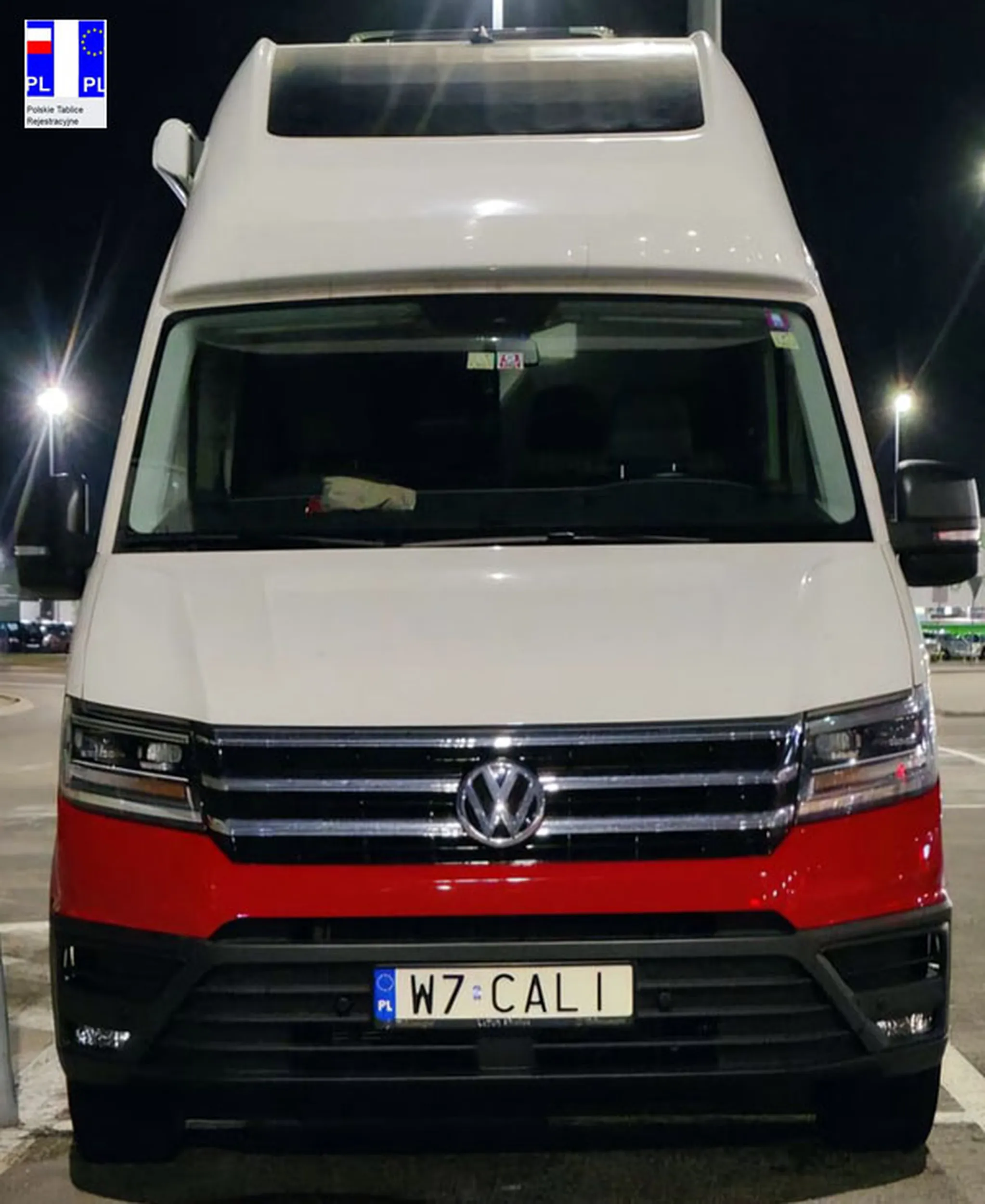 Fajny numer, blacha W7 CALI