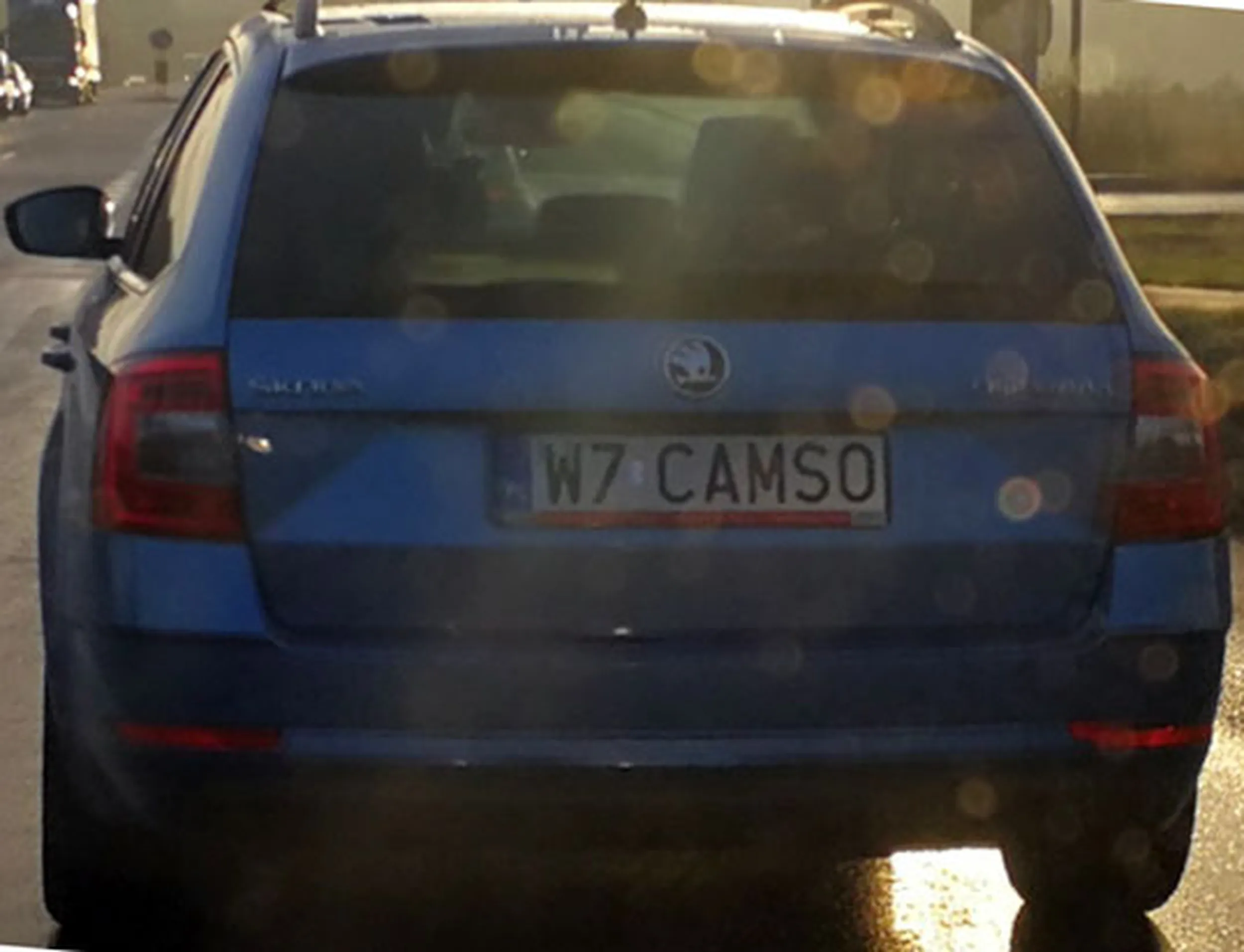 Fajny numer, blacha W7 CAMSO