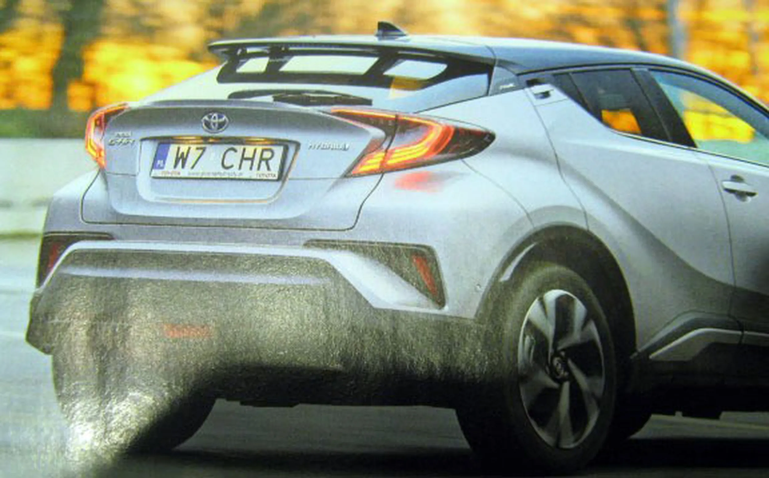 Fajny numer, blacha W7 CHR