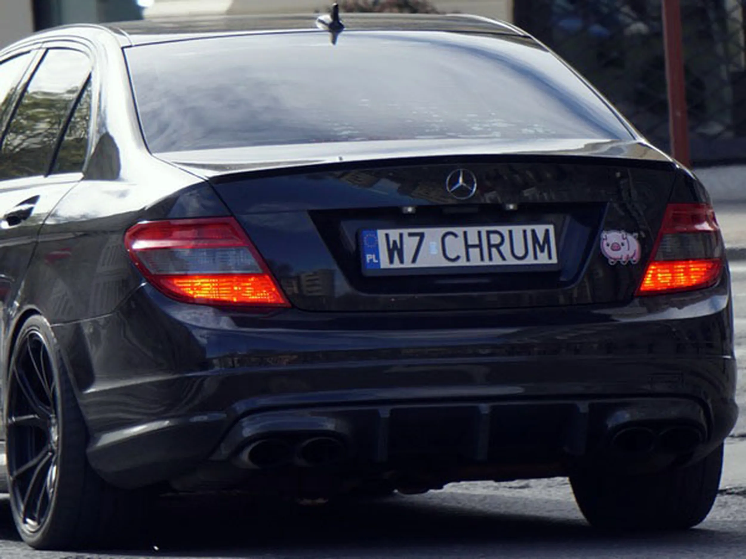 Fajny numer, blacha W7 CHRUM