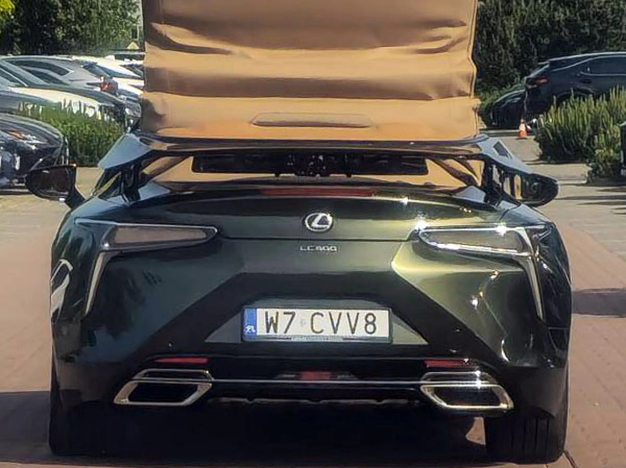 Fajny numer, blacha W7 CVV8