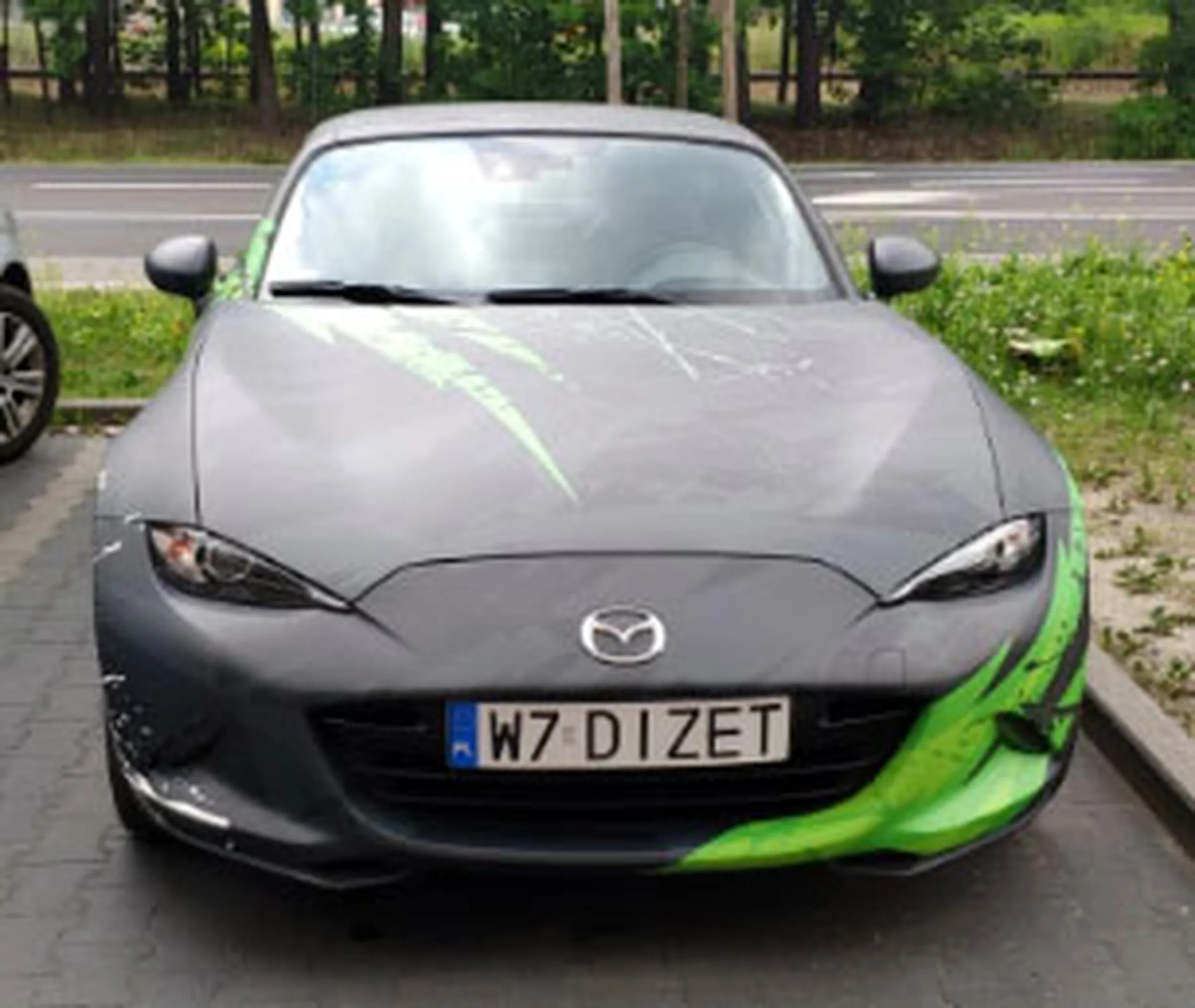 Fajny numer, blacha W7 DIZET