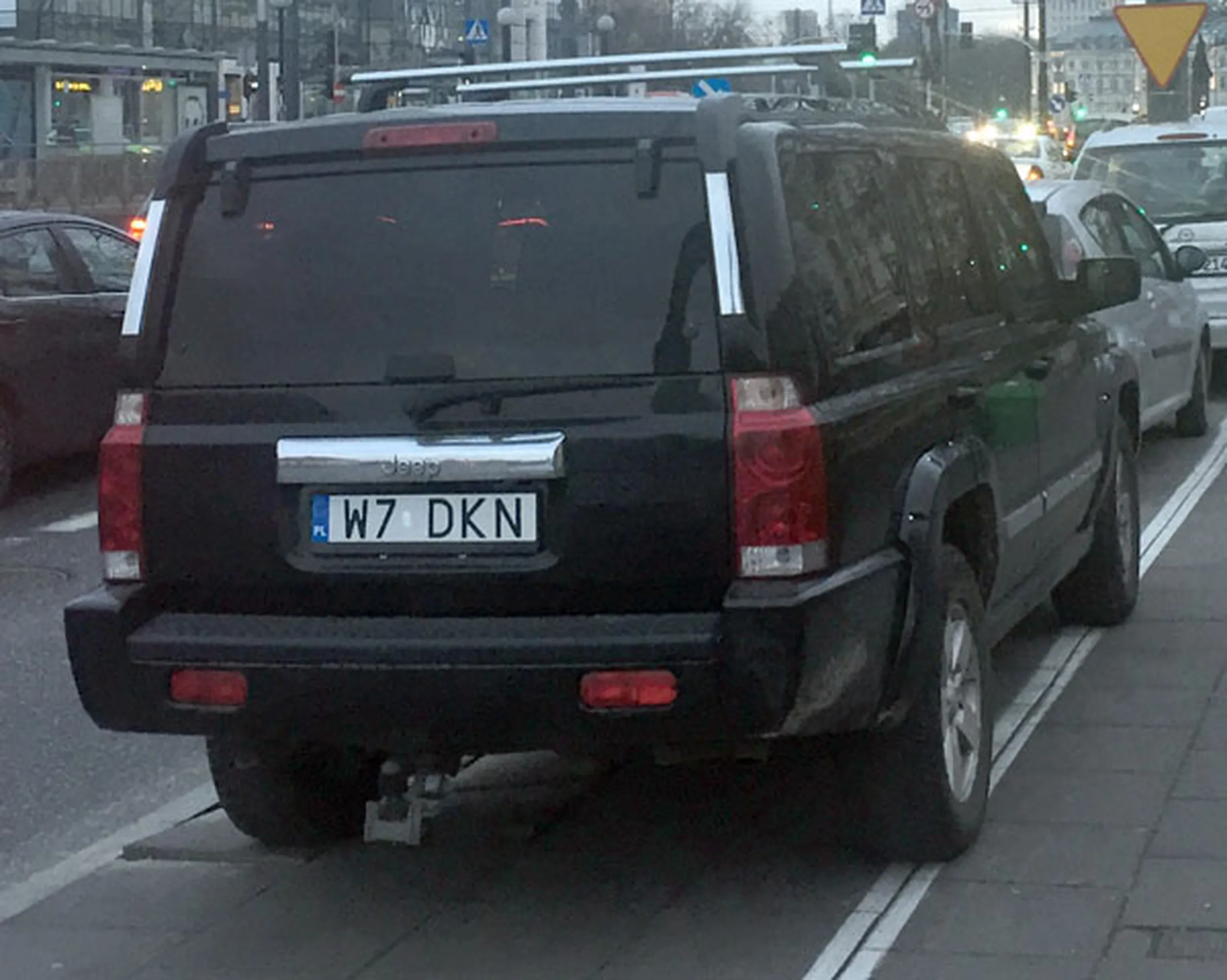 Fajny numer, blacha W7 DKN